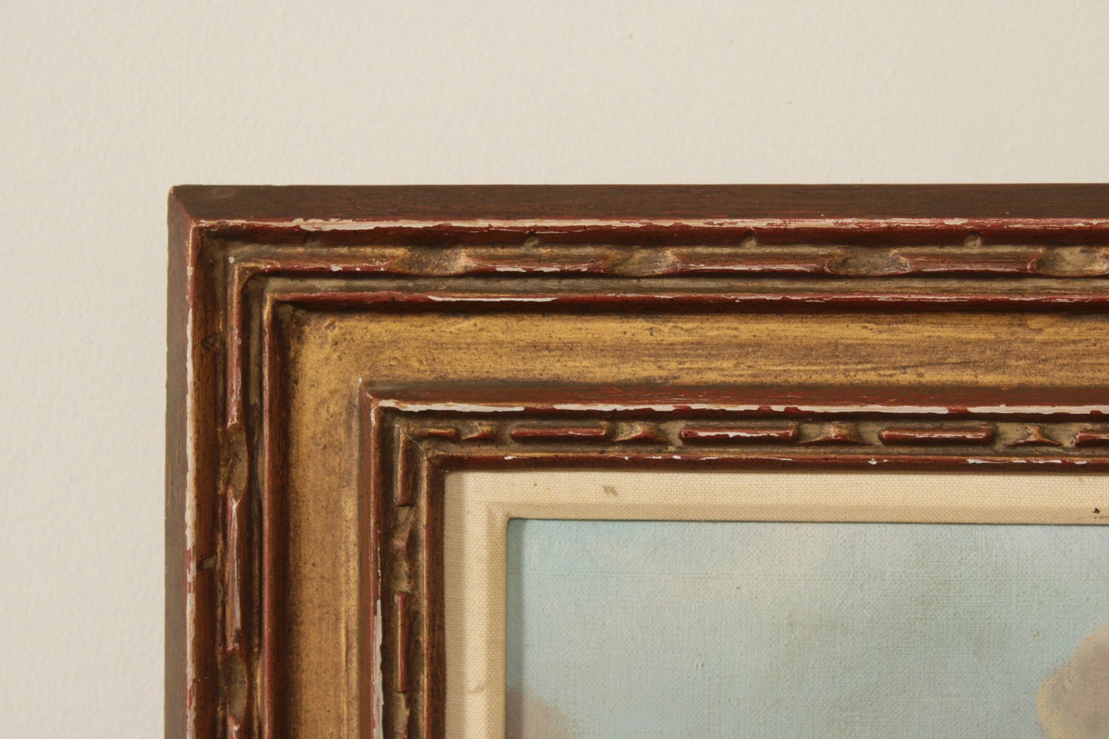 Elemer Kovacs Framed Covered Wagon Painting - 5