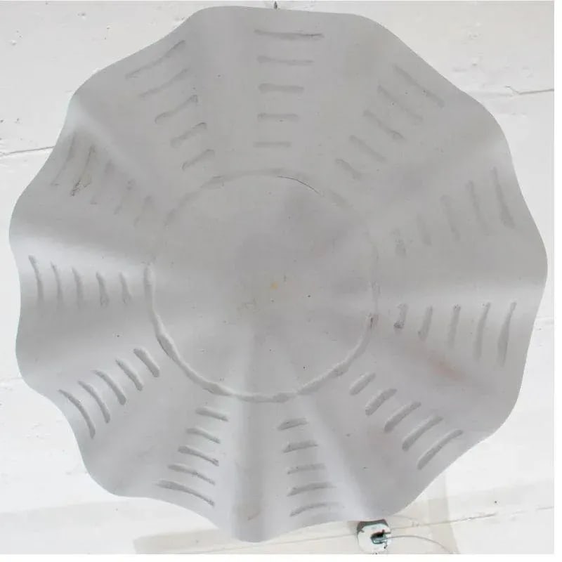 Small Shell Form Ceiling Pendant in Serge Roche Style - 2