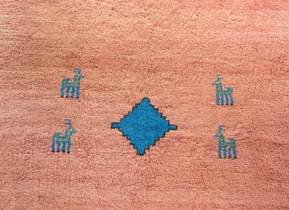 Vintage Persian Gabbeh Rug - 6