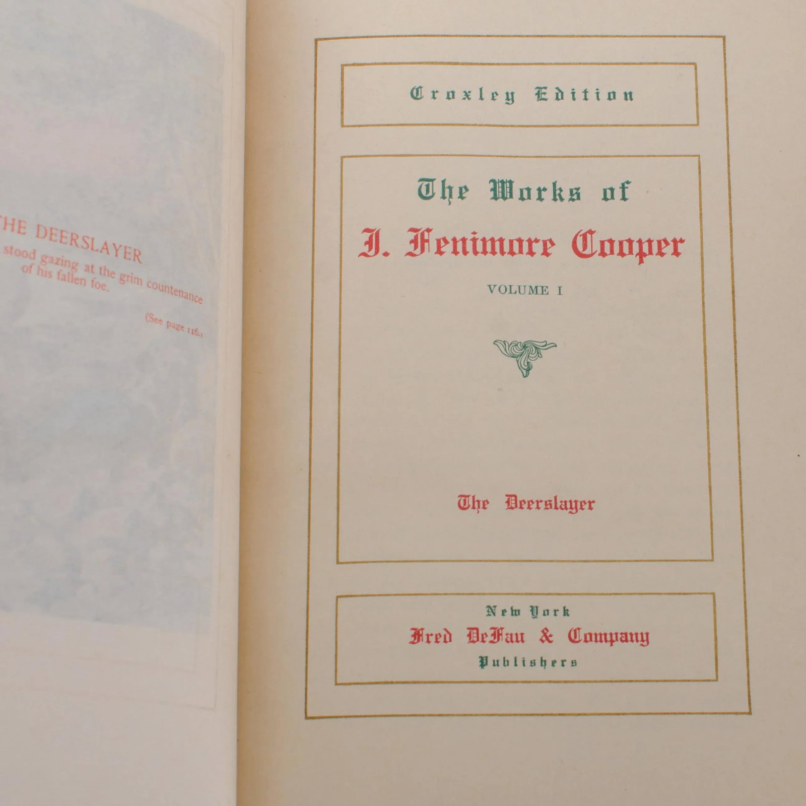 Early 19th Century Traditional James Fenimore Cooper Collection of Works - Set of 8 - 3