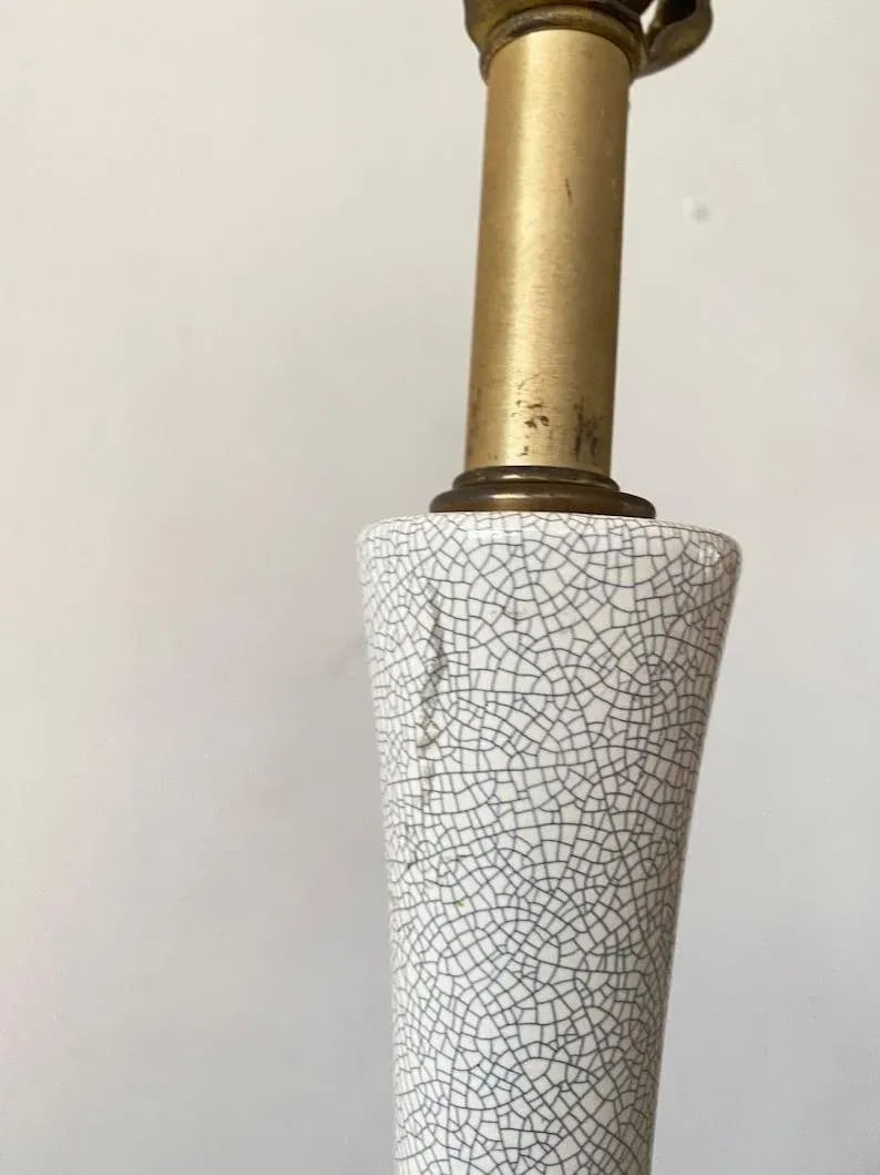 Vintage Mid Century Style Ceramic Table Lamp - 4