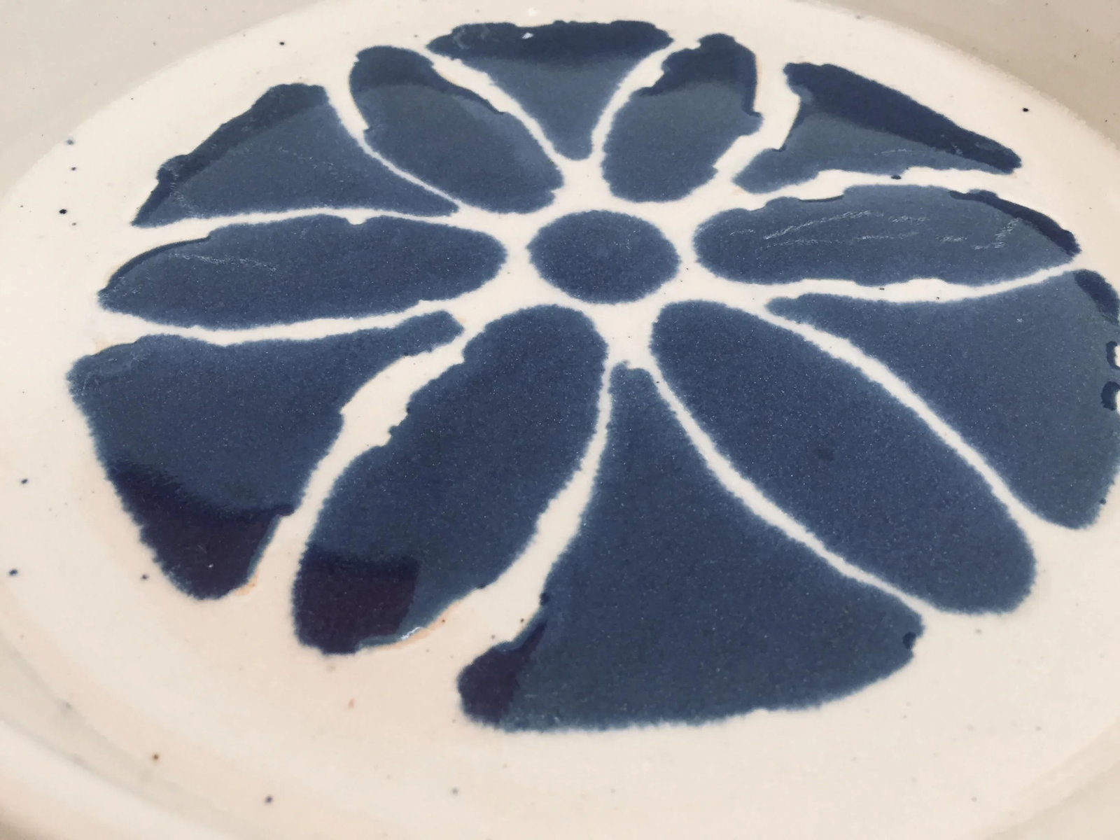 Hand Thrown Glazed Signed Artisanal Ceramic Pottery Bowl - 3