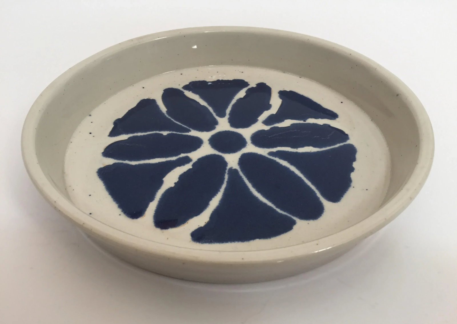 Hand Thrown Glazed Signed Artisanal Ceramic Pottery Bowl - 6