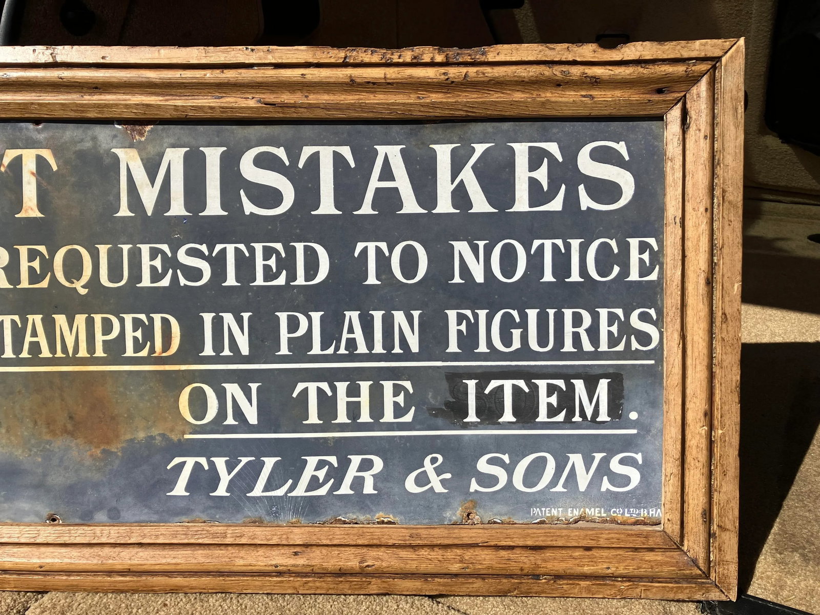 19th Century English Trade Sign - 3