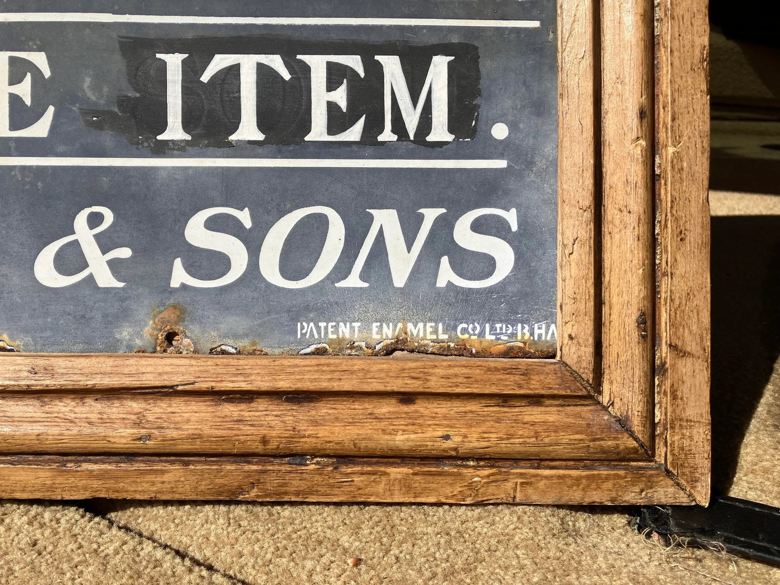 19th Century English Trade Sign - 4