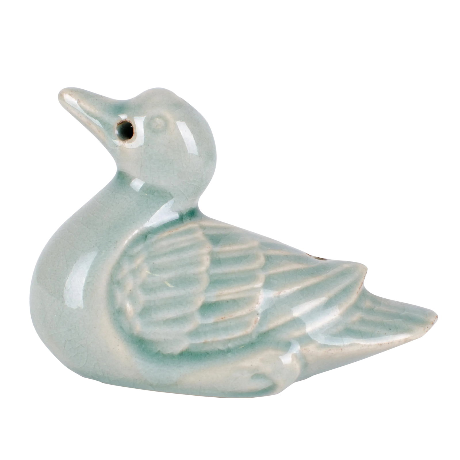 20-th Century Korean Celadon Duck Water Dropper (1 of 4)