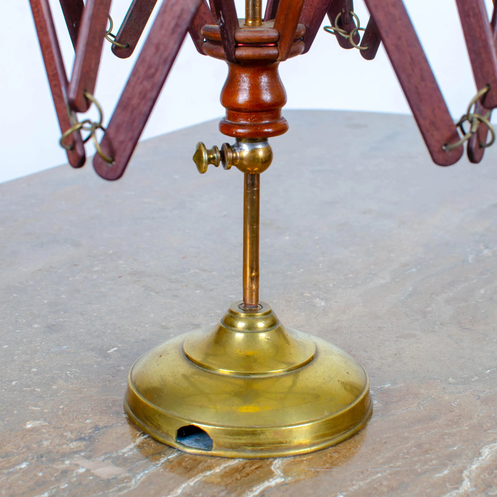 19th Century Antique Umbrella Swift Yarn Winder - 5