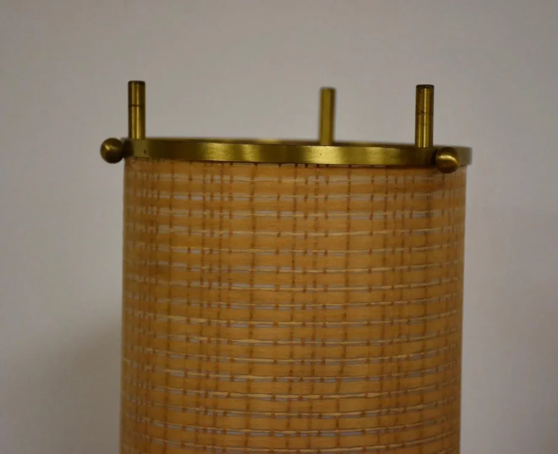 Vintage Modern Brass Table Lamps- a Pair - 7