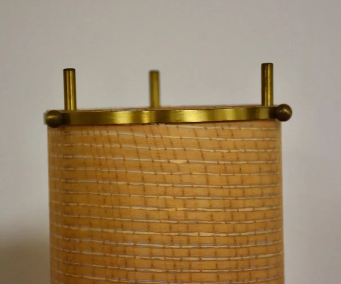 Vintage Modern Brass Table Lamps- a Pair - 8