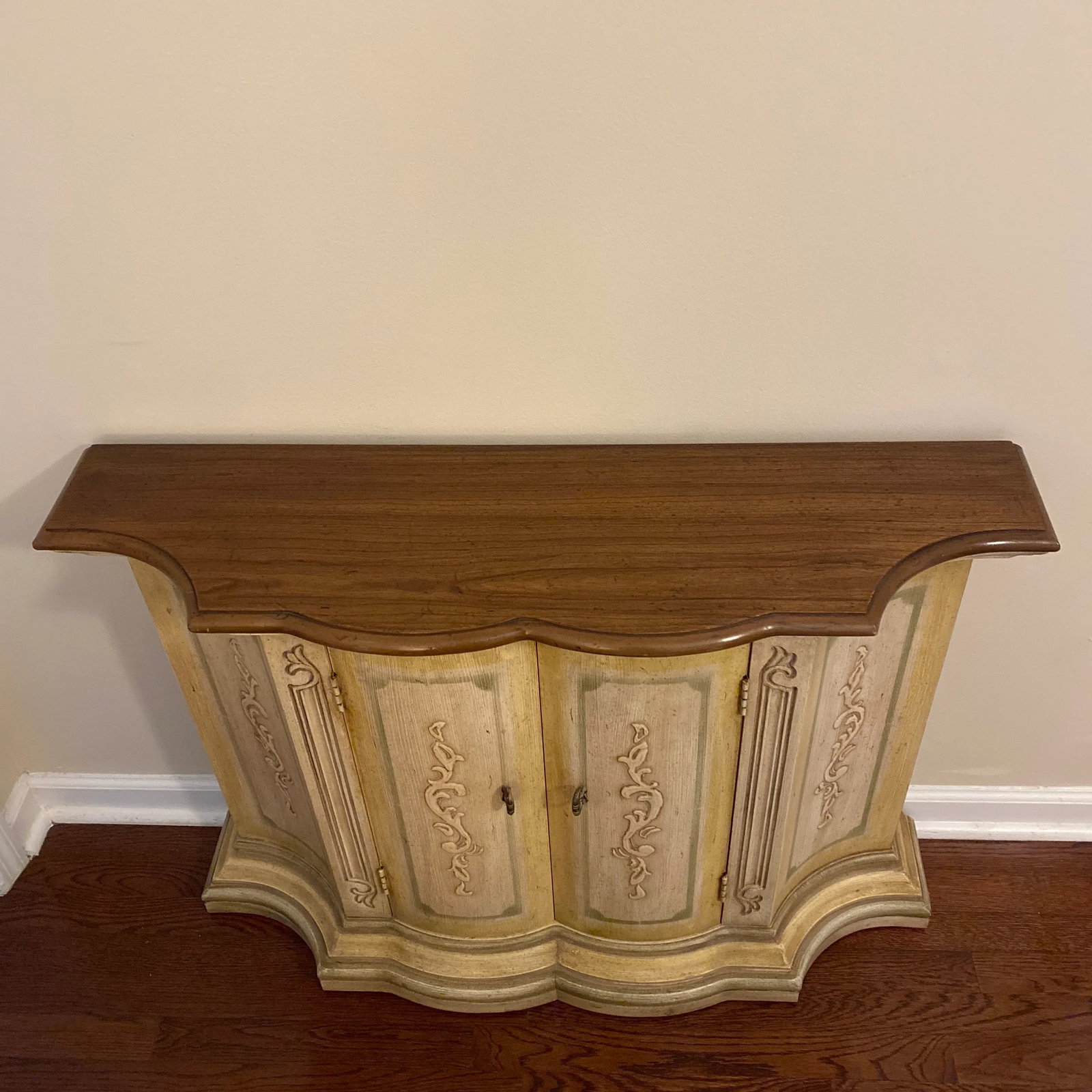 1970s Italian Style Painted Console by Drexel - 2