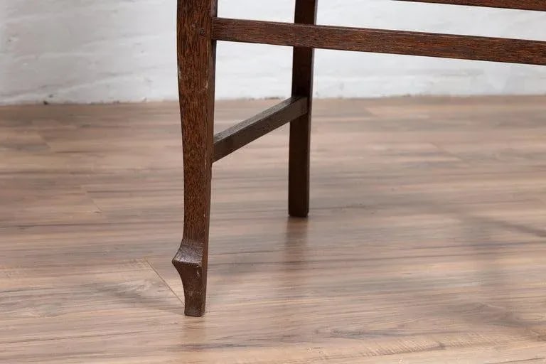 Vintage Dutch Colonial Indonesian Armchair - 3