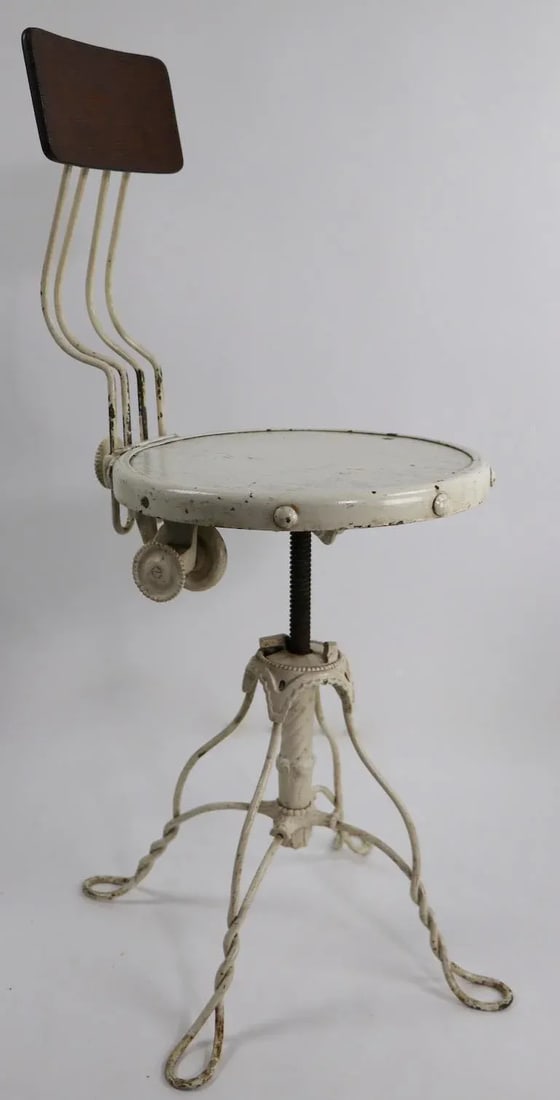 Industrial Adjustable Stool - 8