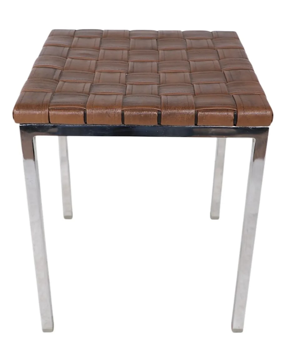 Pr. Mid Century Stools Designed by Voitto Haapalainen for Asko Made in Finland C 1960's - 3