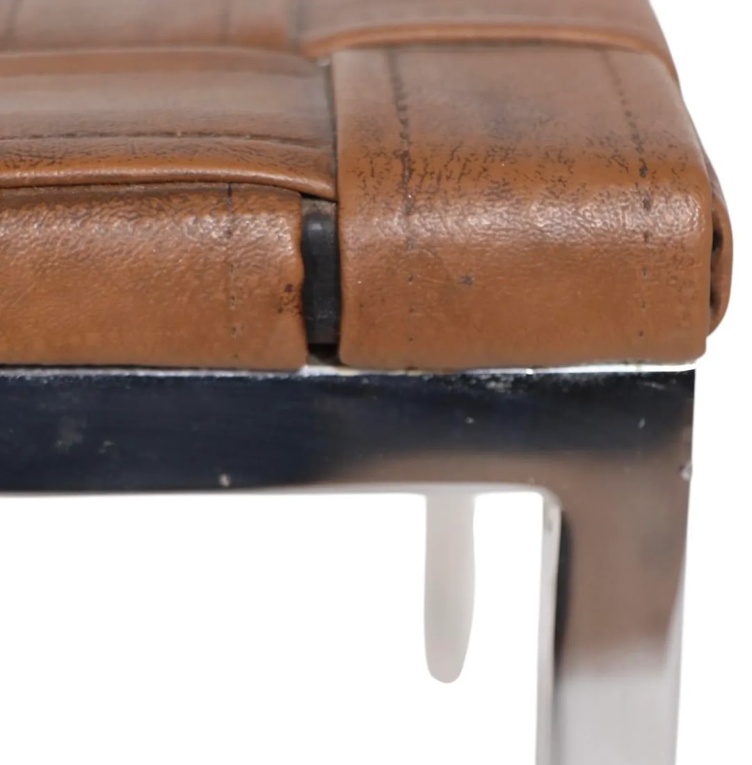 Pr. Mid Century Stools Designed by Voitto Haapalainen for Asko Made in Finland C 1960's - 8