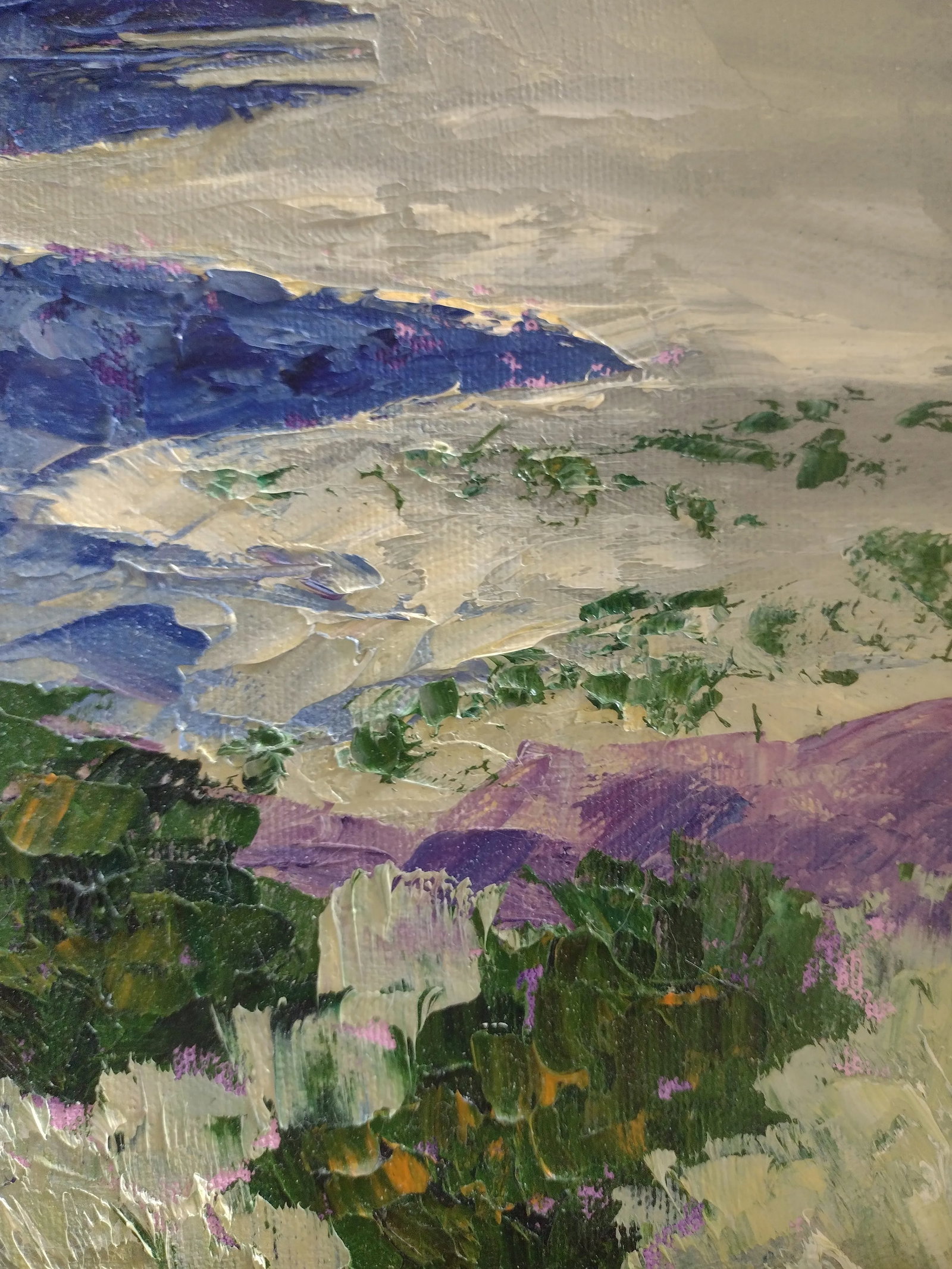 Original Oil Painting "Rio Grande Gorge Morning" by Anita Blythe 11" X 14" Plein Air Landscape - 10