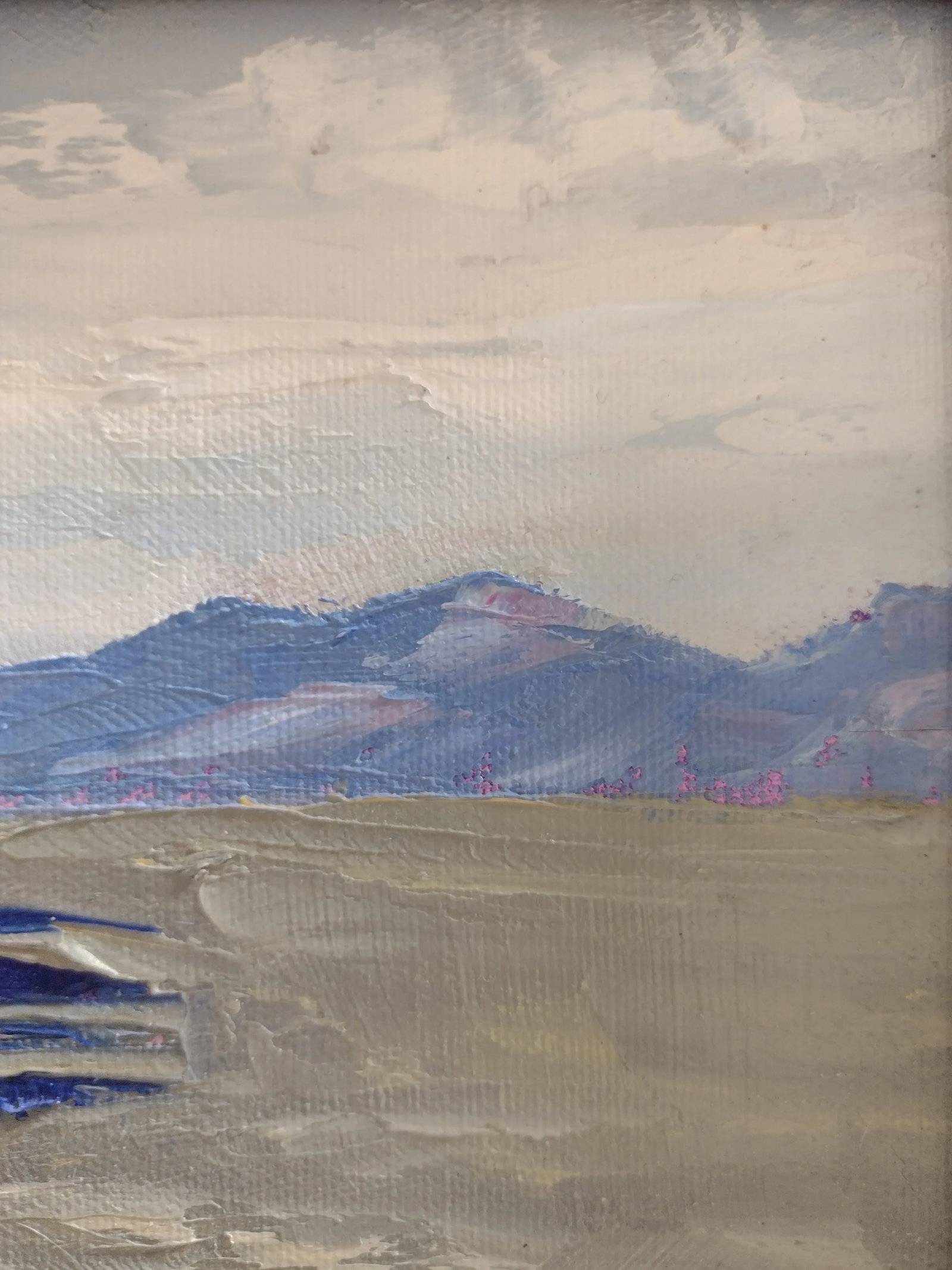 Original Oil Painting "Rio Grande Gorge Morning" by Anita Blythe 11" X 14" Plein Air Landscape - 3