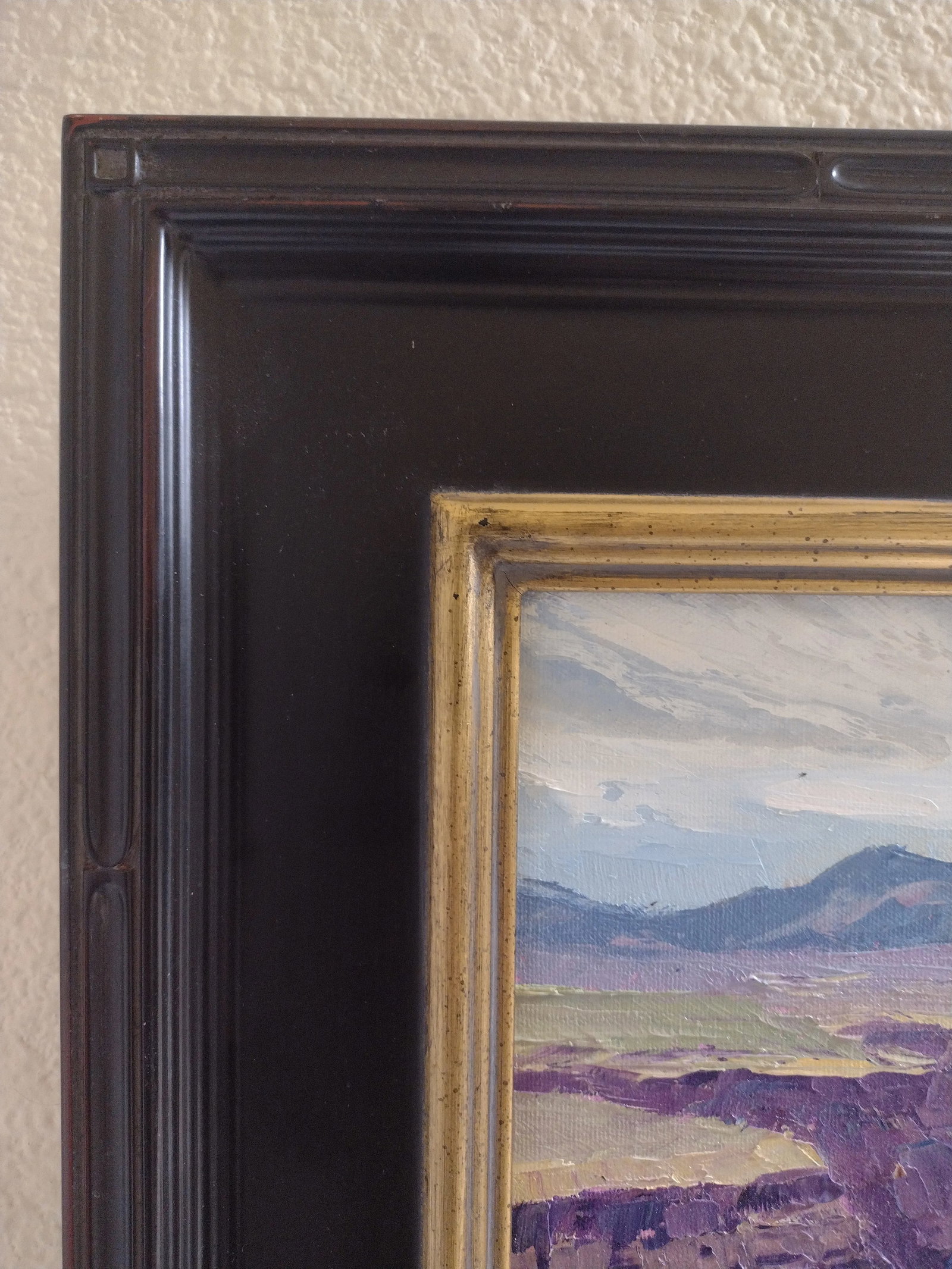 Original Oil Painting "Rio Grande Gorge Morning" by Anita Blythe 11" X 14" Plein Air Landscape - 7