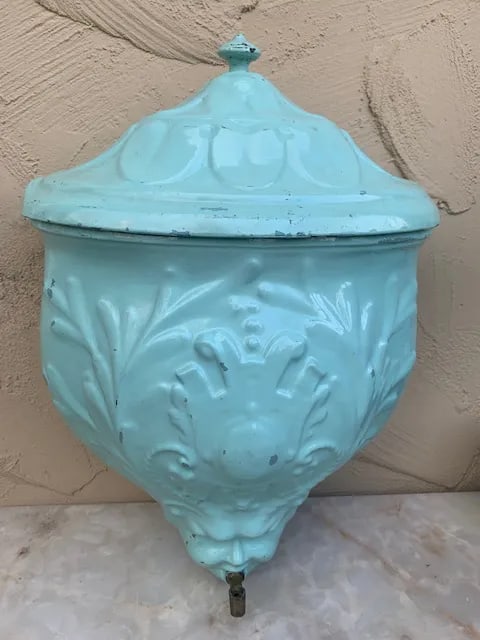 Antique French Lavabo Fountain-A Pair - 3