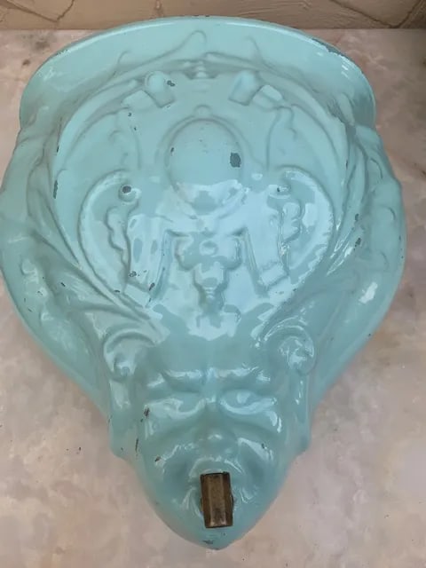 Antique French Lavabo Fountain-A Pair - 6