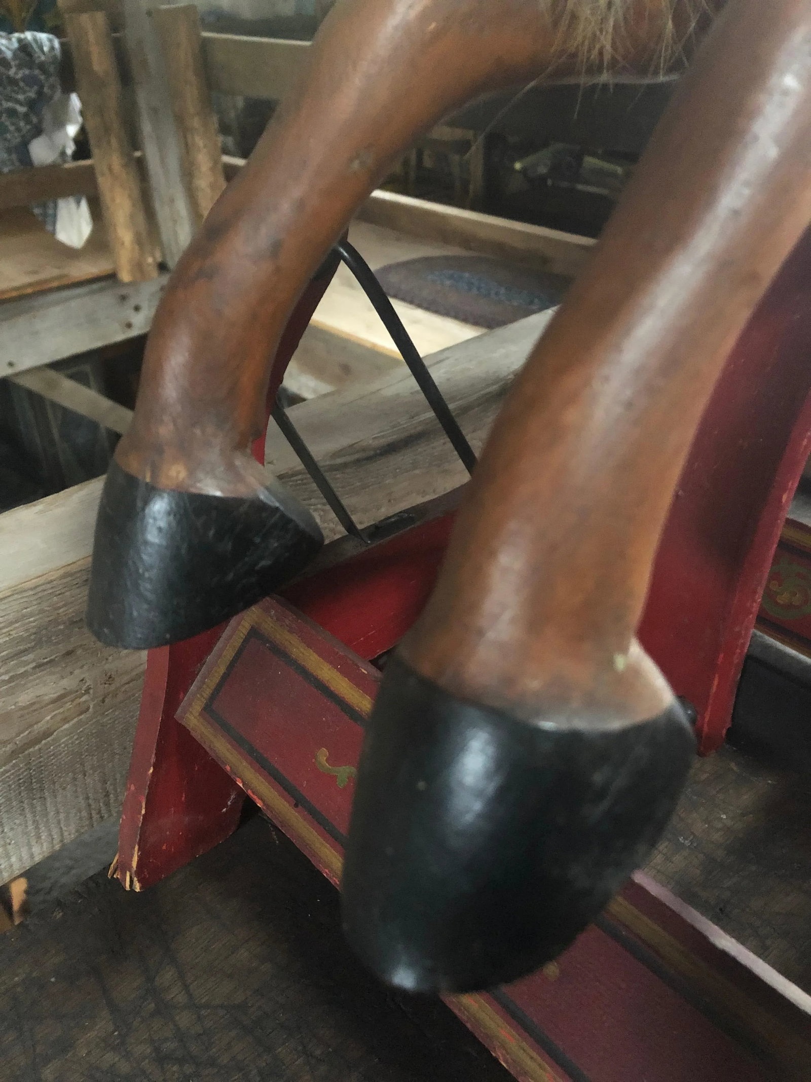 19th Century Folk Art Hobby Horse Toy - 4