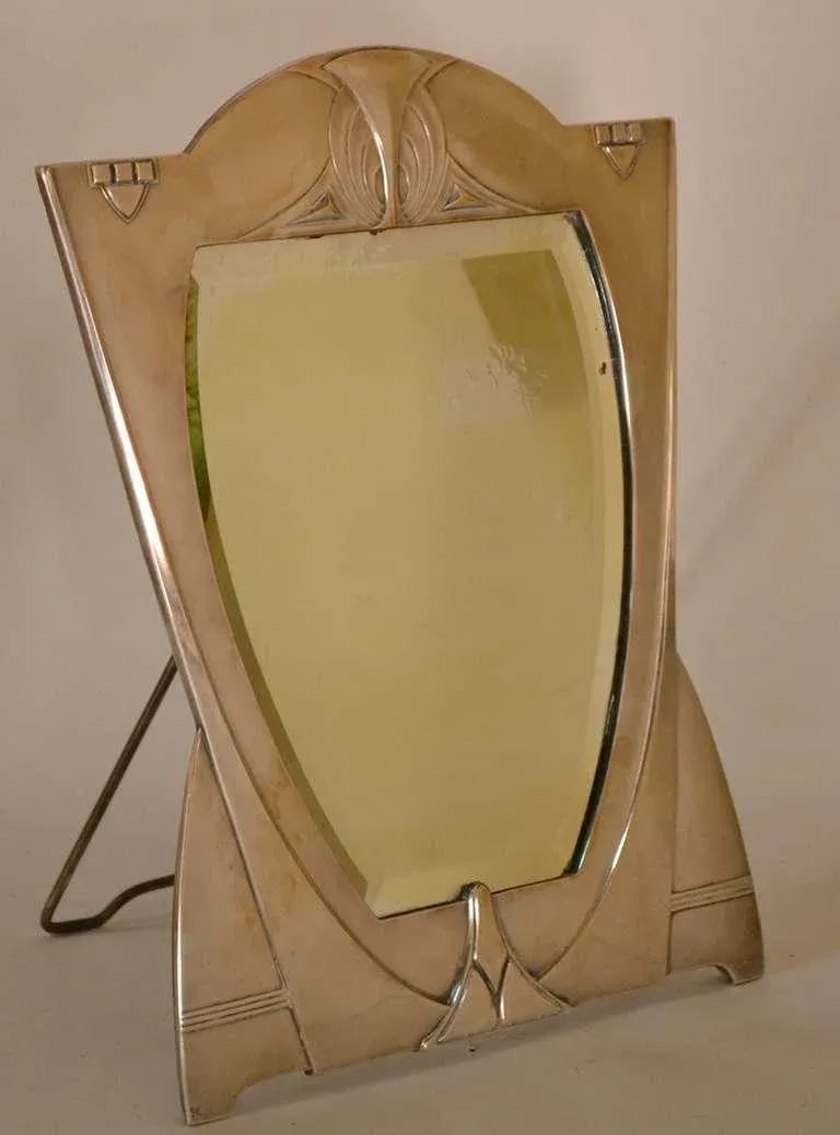 Wmf Art Nouveau M Easel Mirror - 2