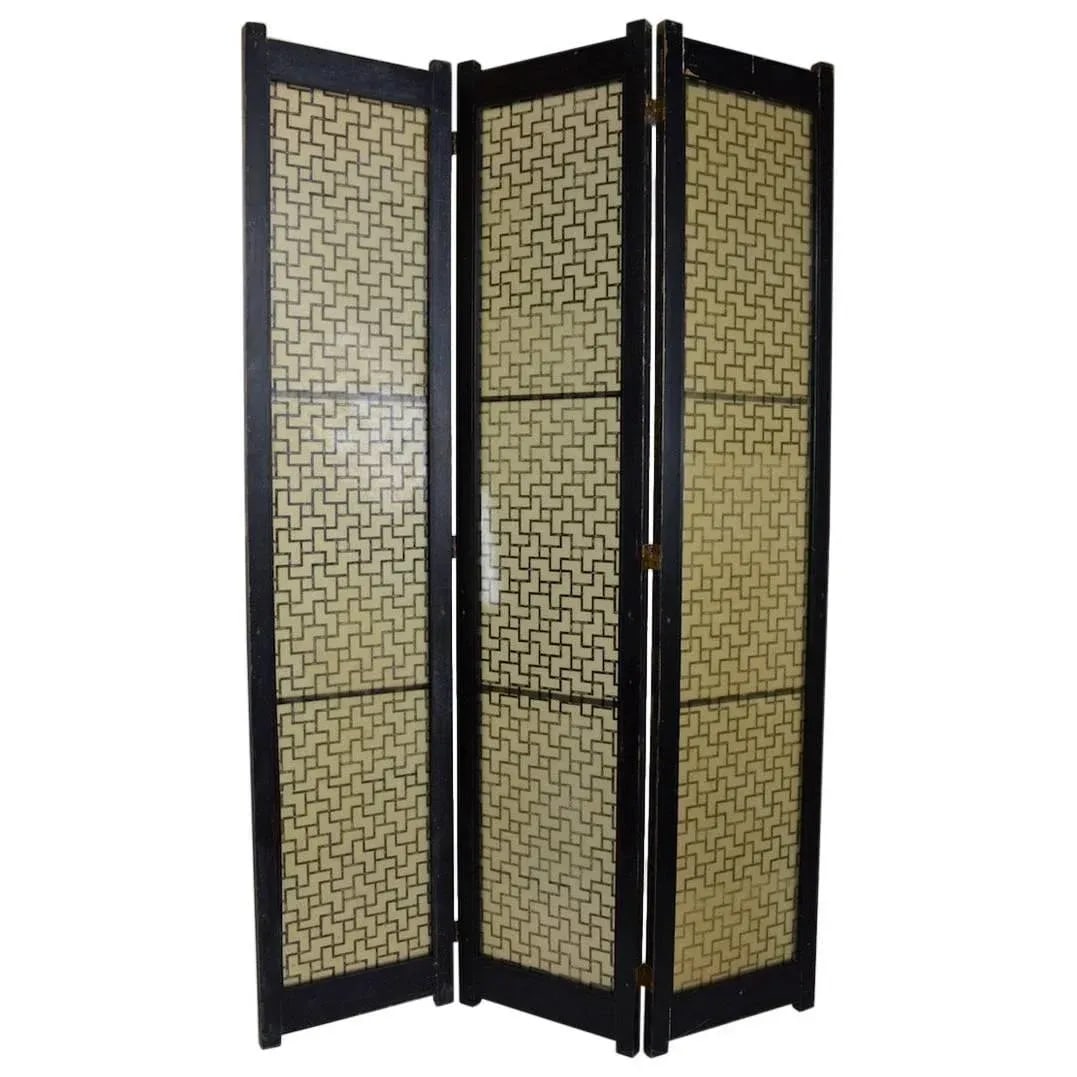 Mid Century Folding Screen by Tropicraft of San Francisco - 11