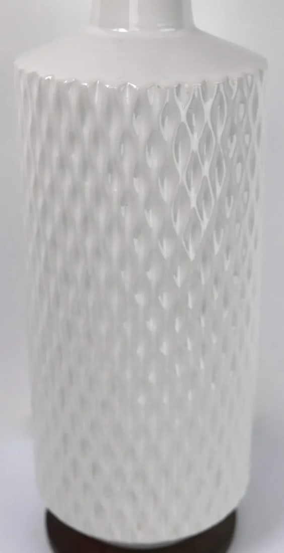 Modernist Blanc De Chine Table Lamp - 10
