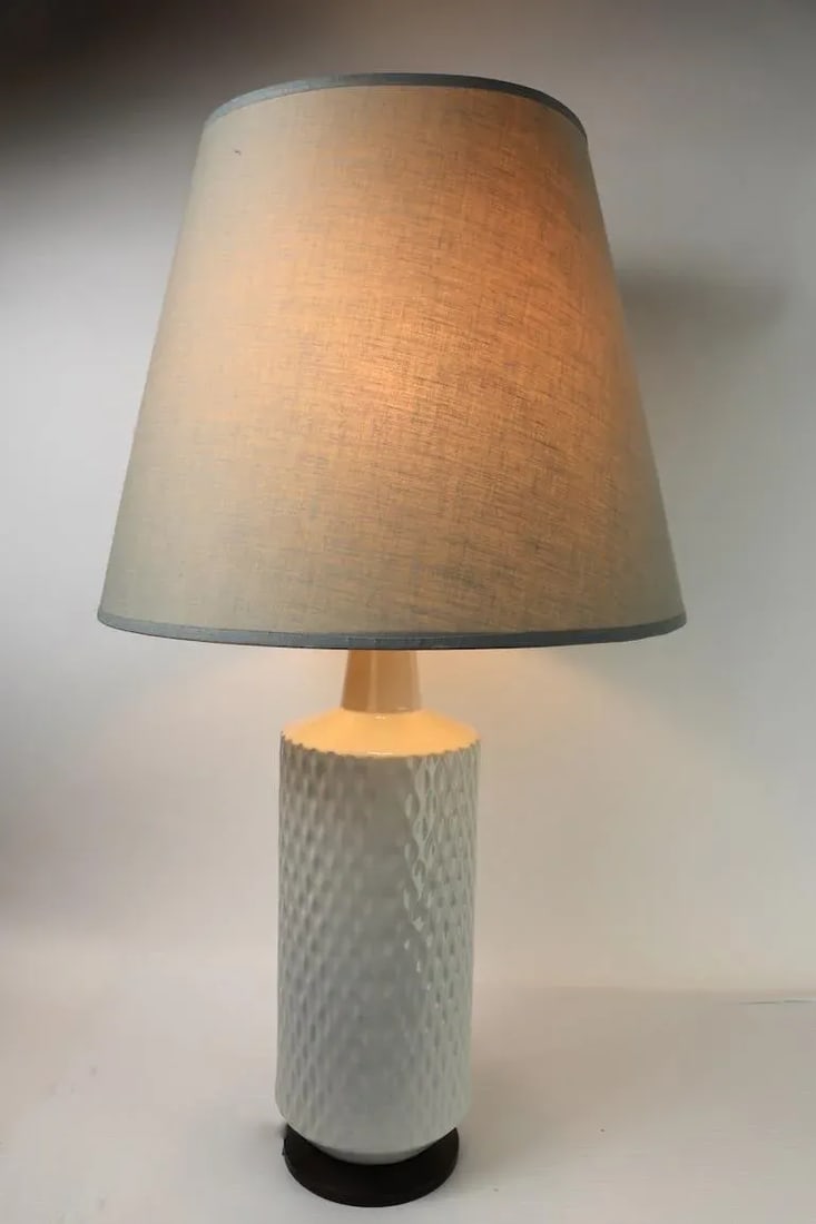 Modernist Blanc De Chine Table Lamp - 4