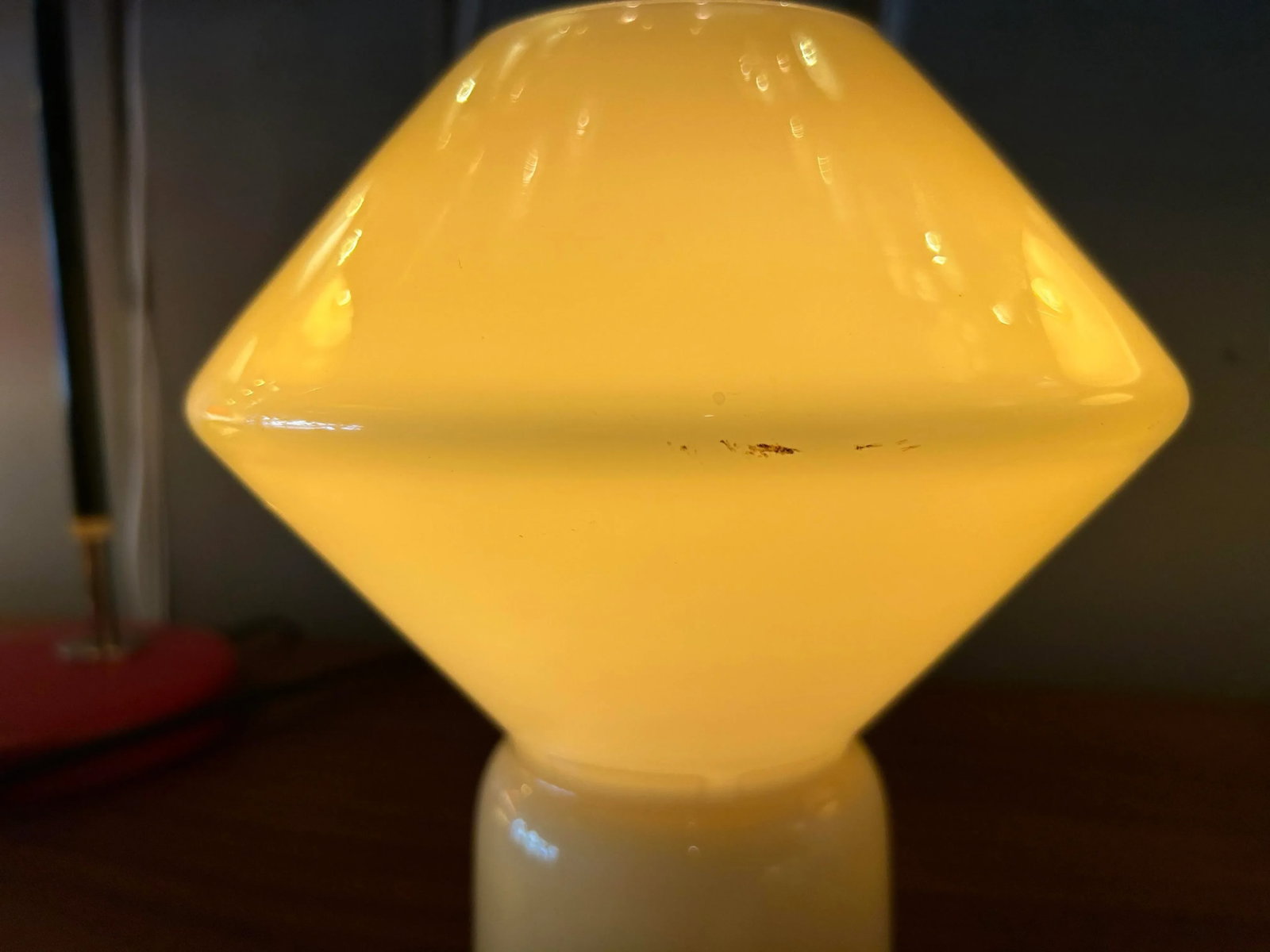 1980s Orange Memphis Style 'Conica' Table Lamp for Artemide - 11