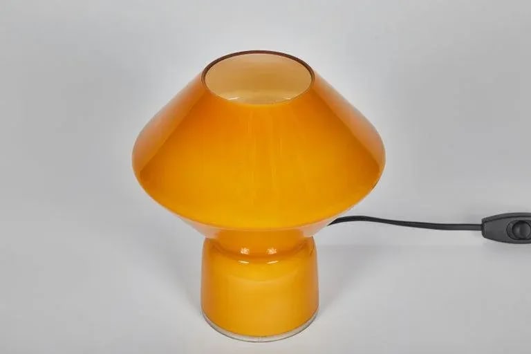 1980s Orange Memphis Style 'Conica' Table Lamp for Artemide - 5