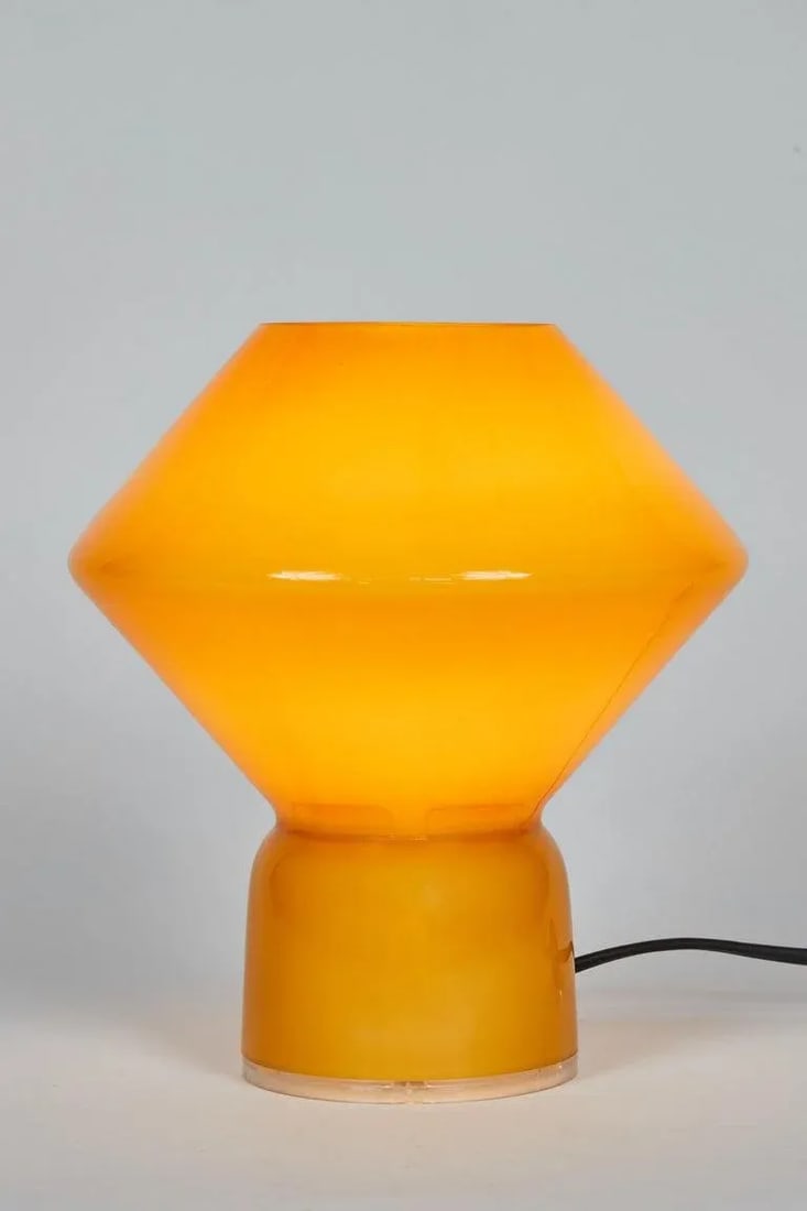 1980s Orange Memphis Style 'Conica' Table Lamp for Artemide - 6