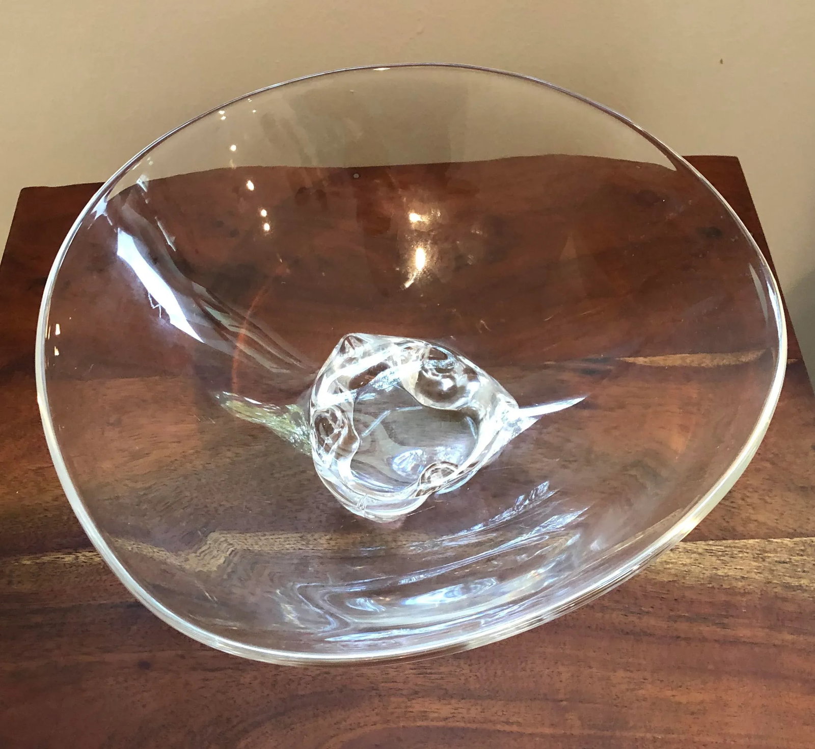 Steuben Glass Pedestal Bowl - 10