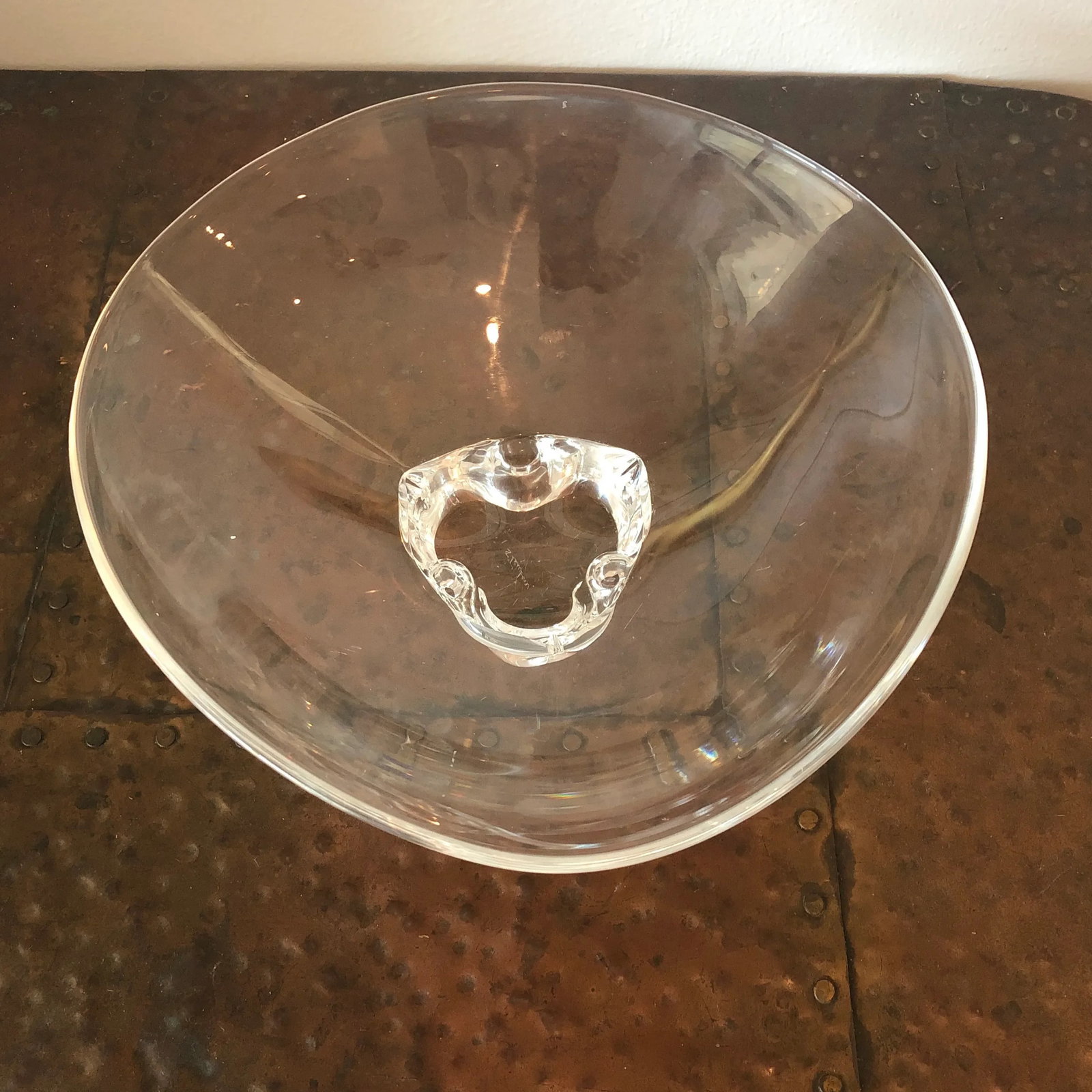 Steuben Glass Pedestal Bowl - 2