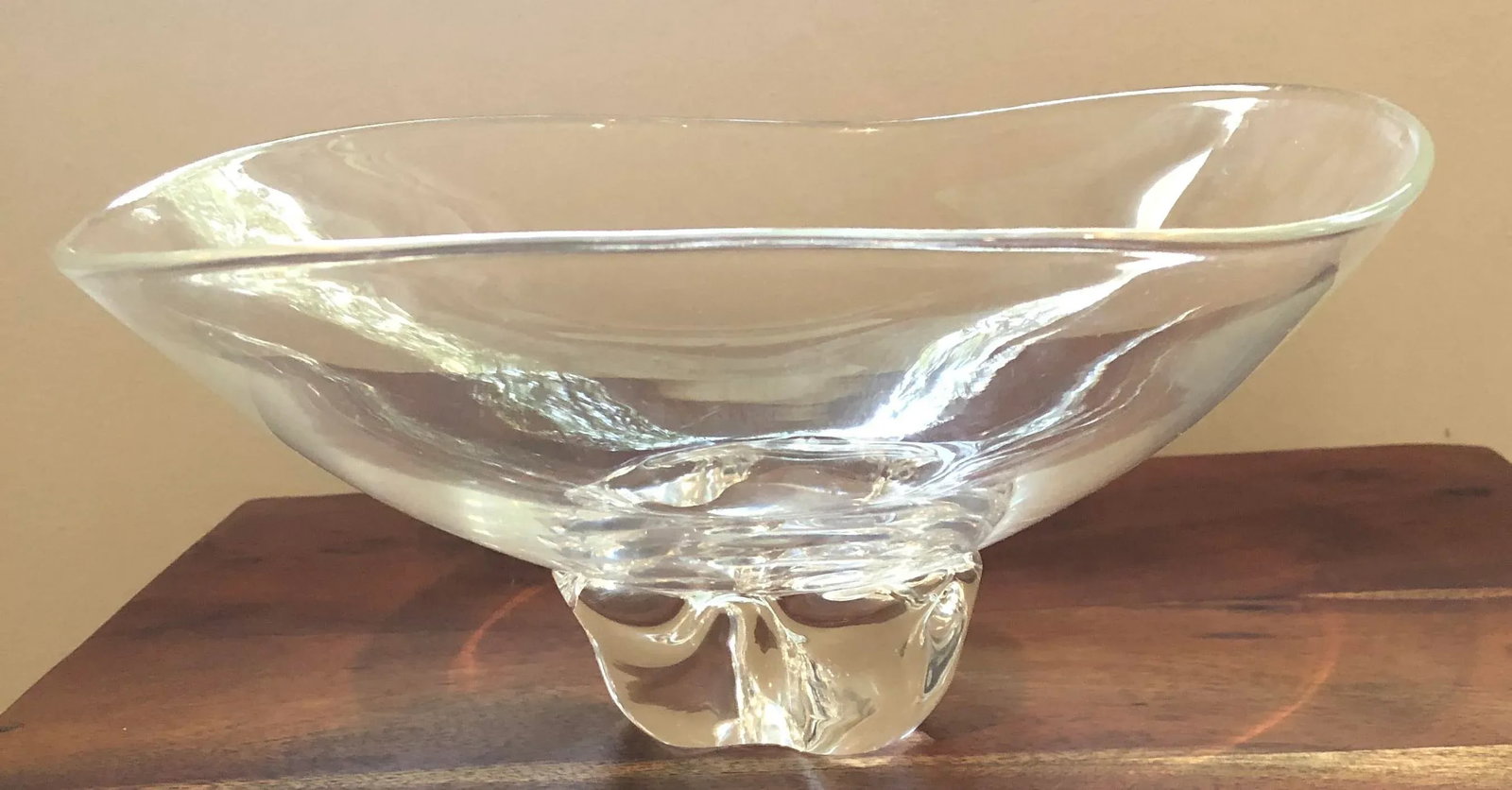 Steuben Glass Pedestal Bowl - 3