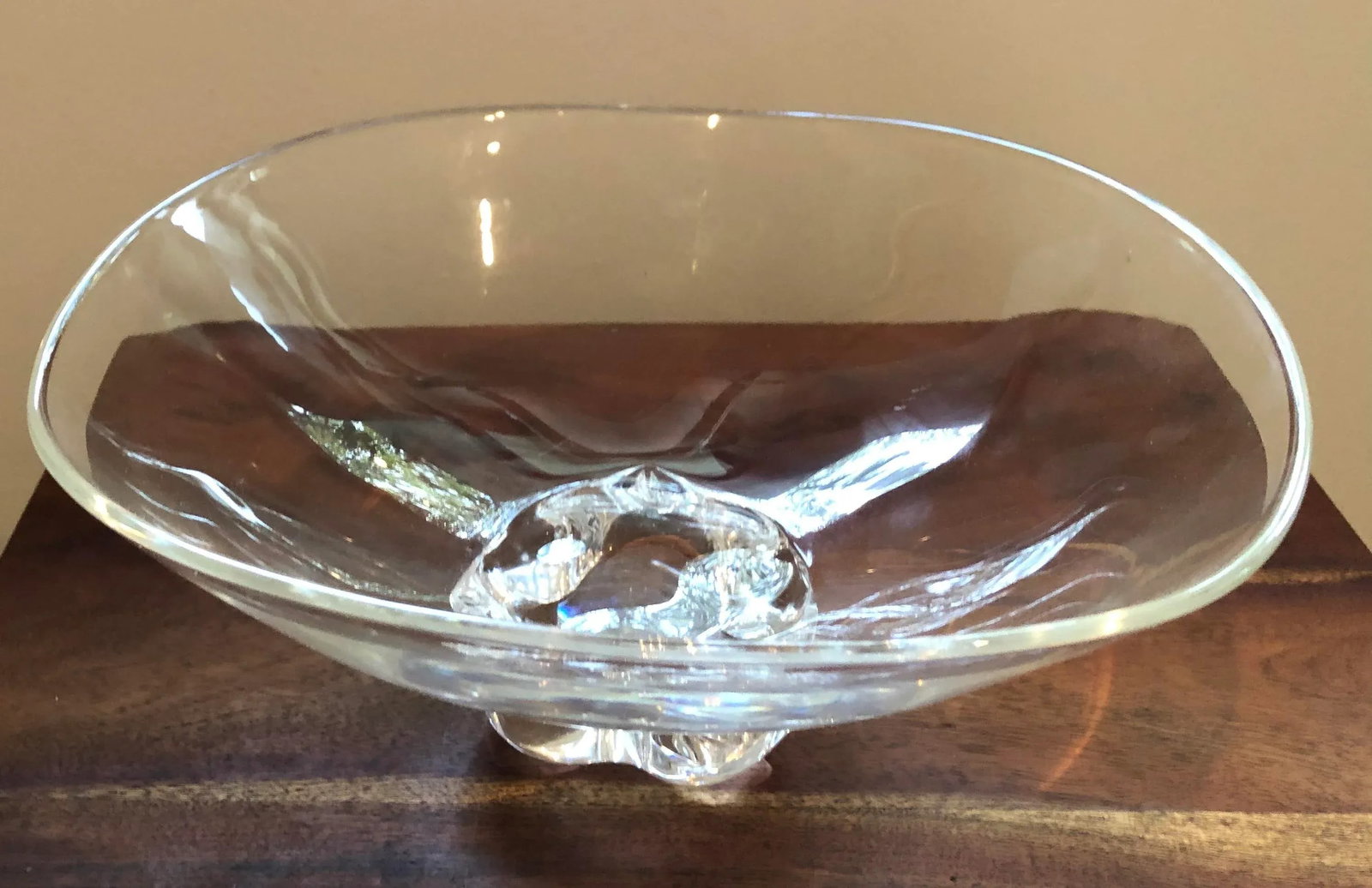 Steuben Glass Pedestal Bowl - 4