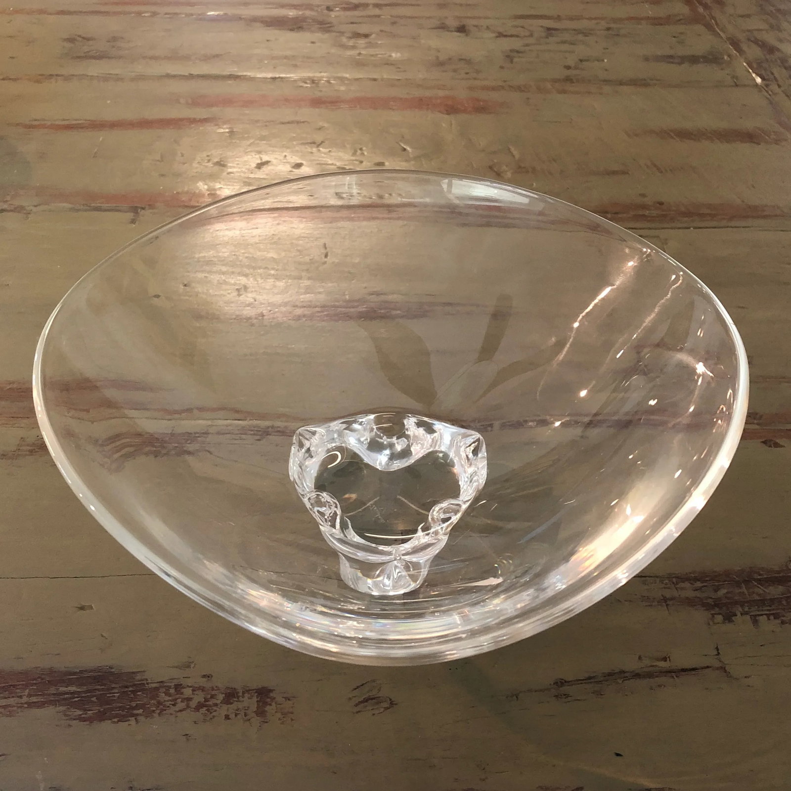 Steuben Glass Pedestal Bowl - 5