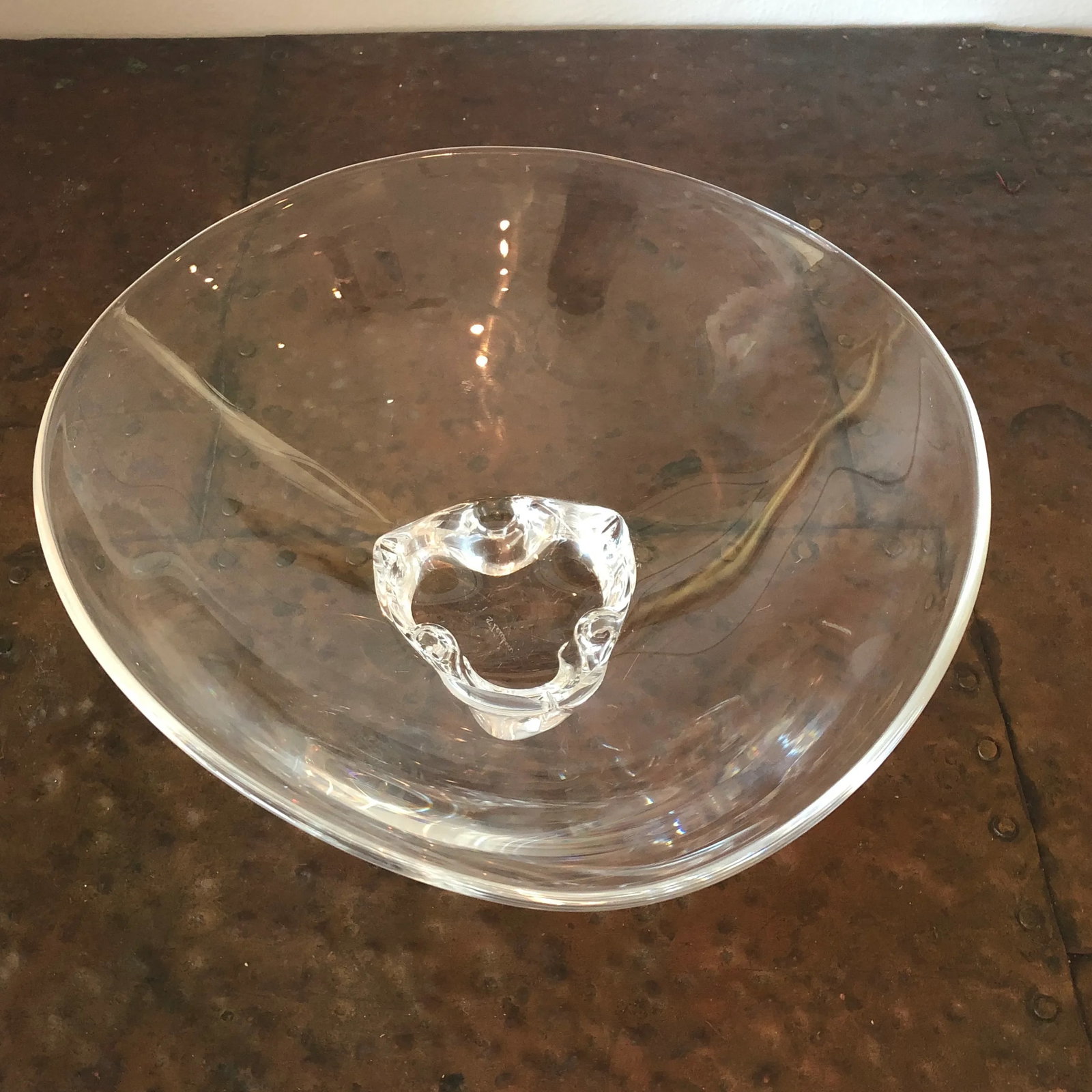 Steuben Glass Pedestal Bowl - 6