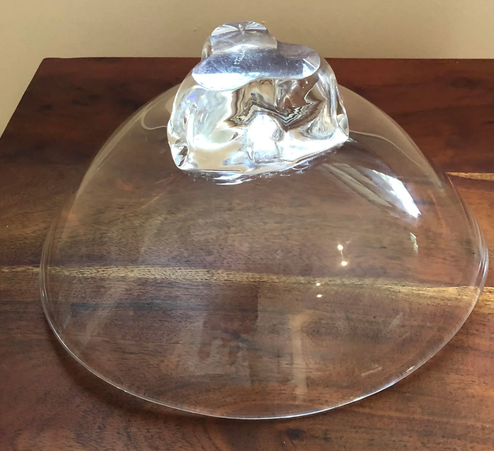Steuben Glass Pedestal Bowl - 9