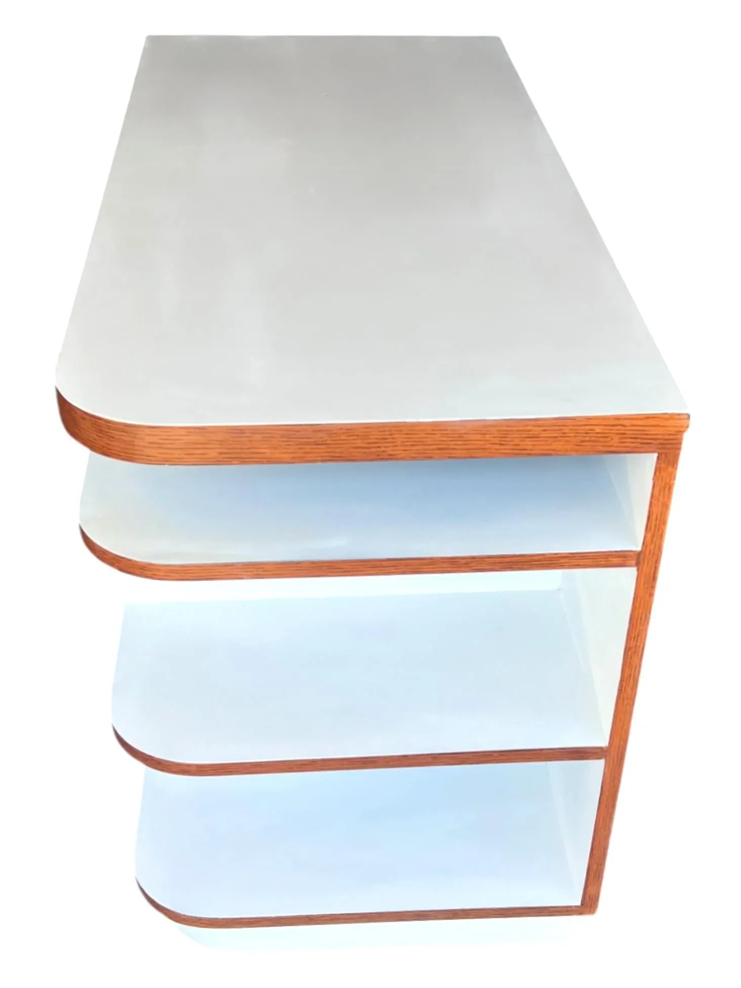 Restored Vintage 1970s Art Deco Desk - 9