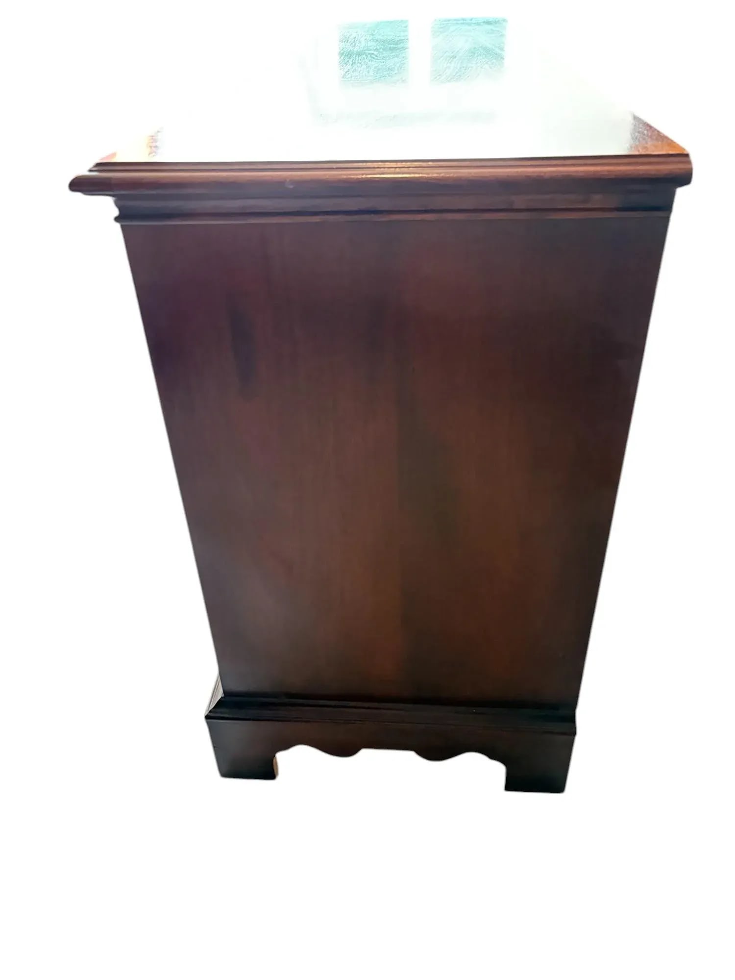 Dixie Chippendale Banded Mahogany Dresser - 2