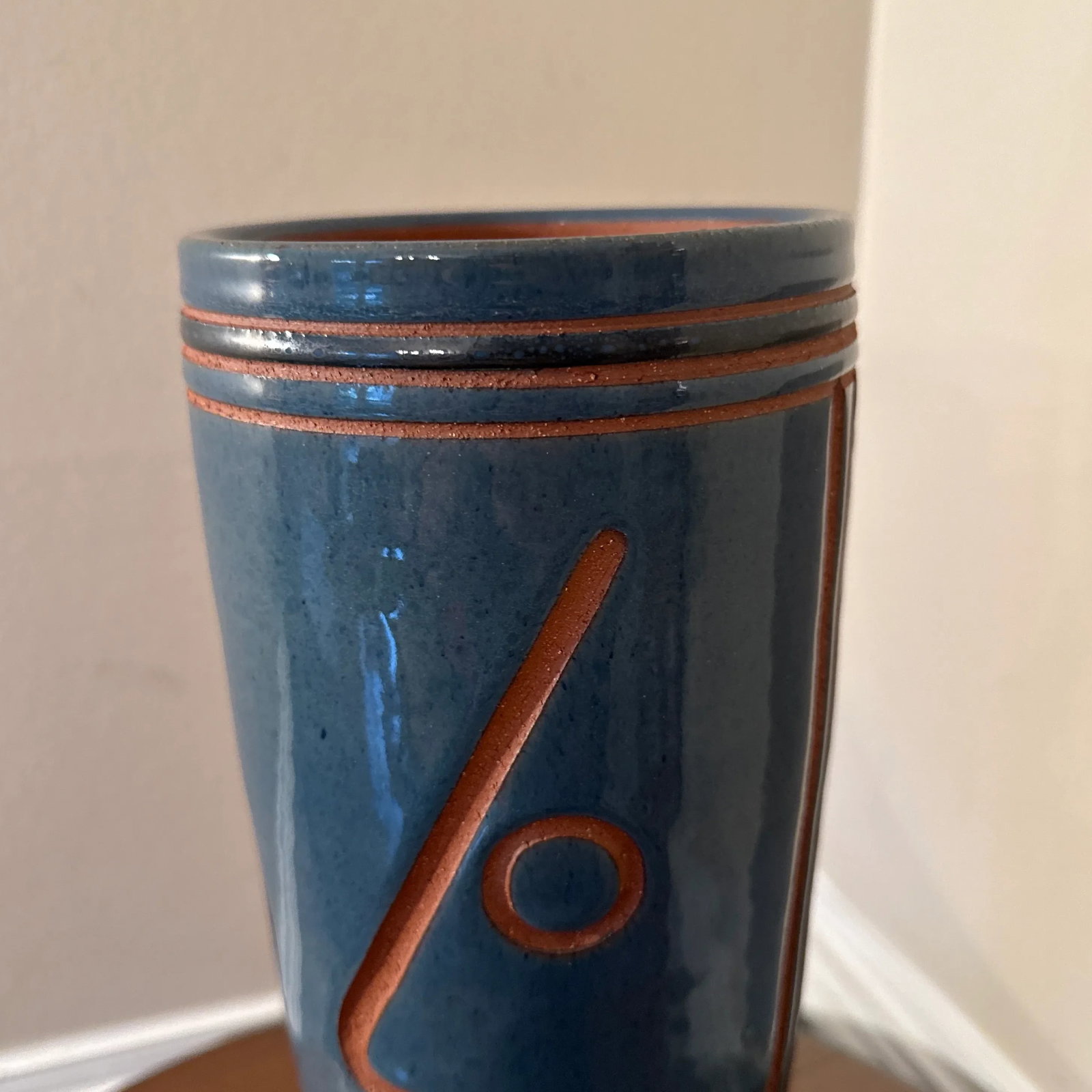 1970s Vintage MCM Picasso Style Pottery Art Sculpture ~ Signed - 2