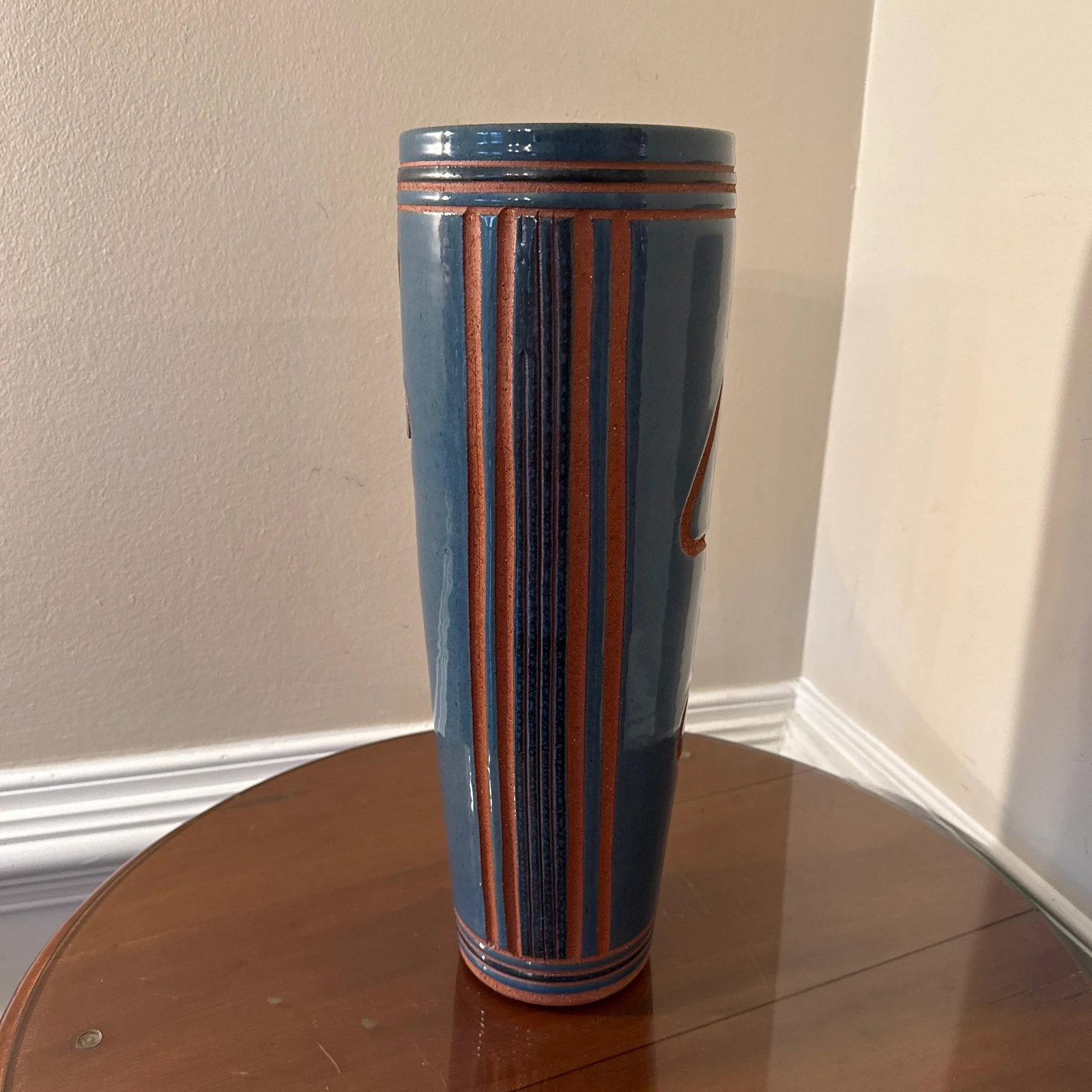 1970s Vintage MCM Picasso Style Pottery Art Sculpture ~ Signed - 4