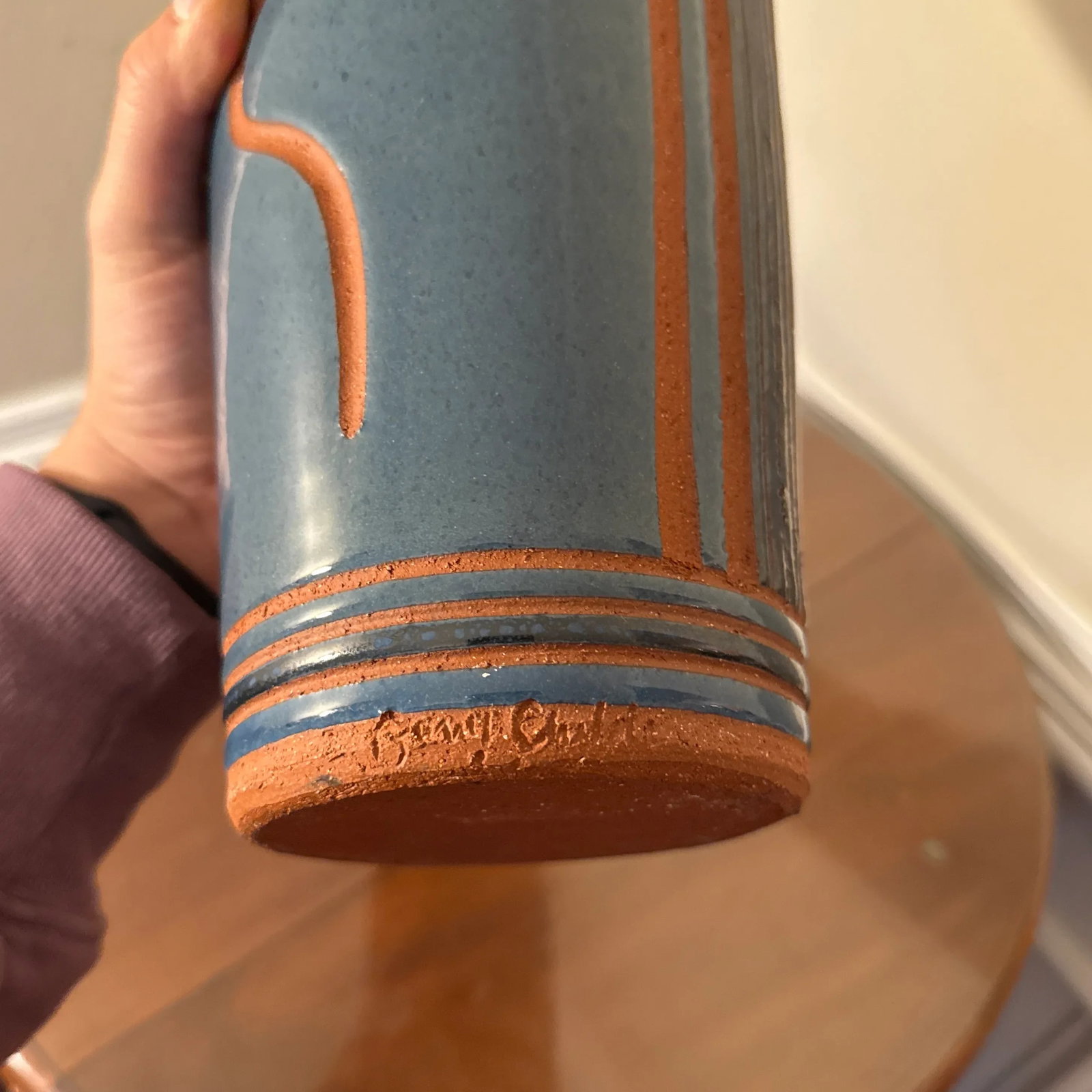 1970s Vintage MCM Picasso Style Pottery Art Sculpture ~ Signed - 7