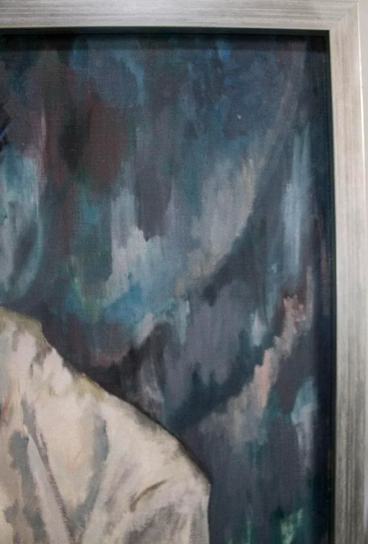 Mid-Century Nude Oil Painting -Signed - 7
