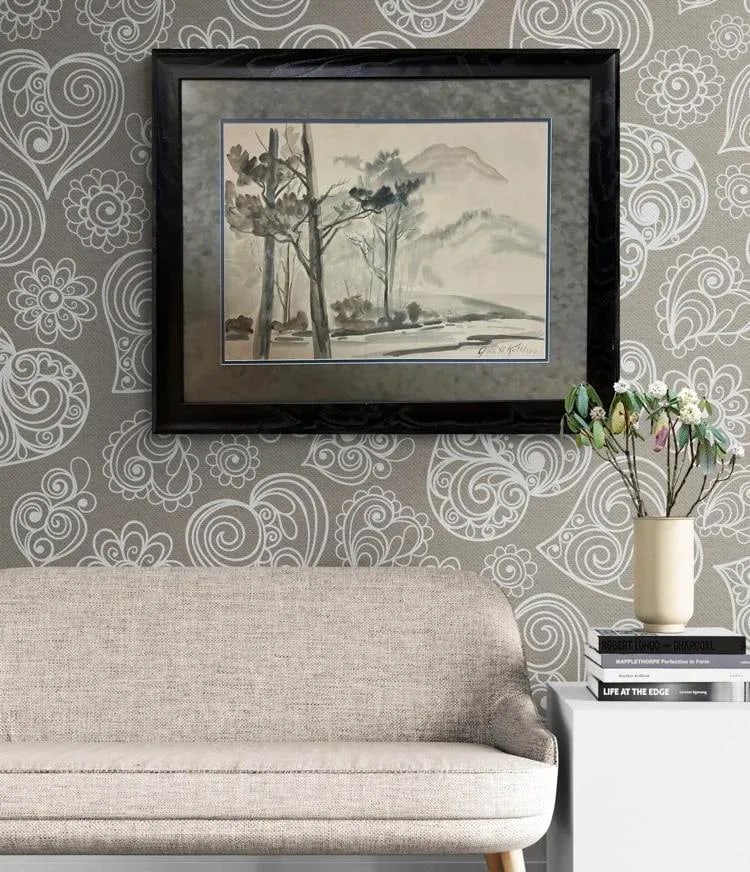 Stunning Large Watercolor by Jule Kullberg, Framed - 4