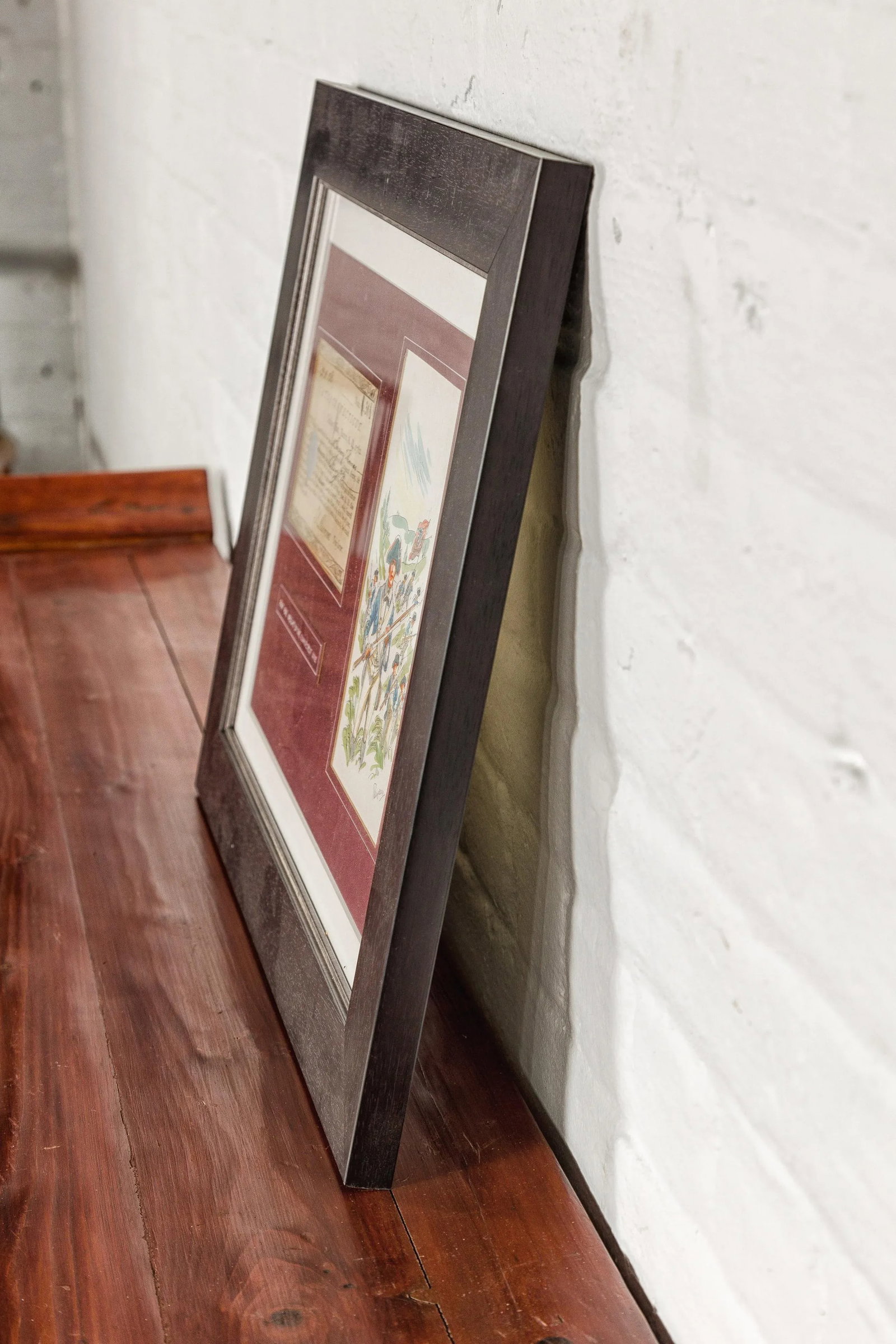 1780s American Revolutionary War Bond, State of Connecticut in Black Frame - 4