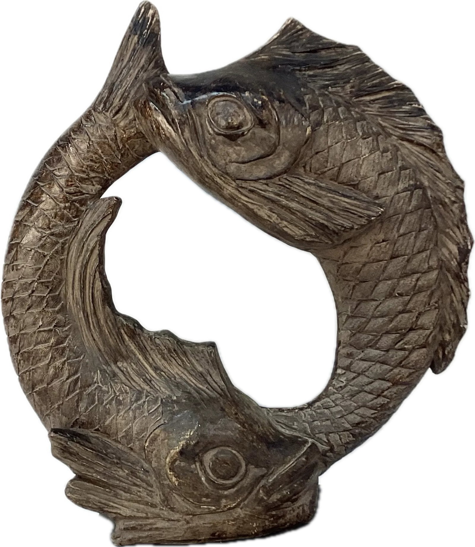 Austin Sculpture by David Fisher Infinity Carp - 2