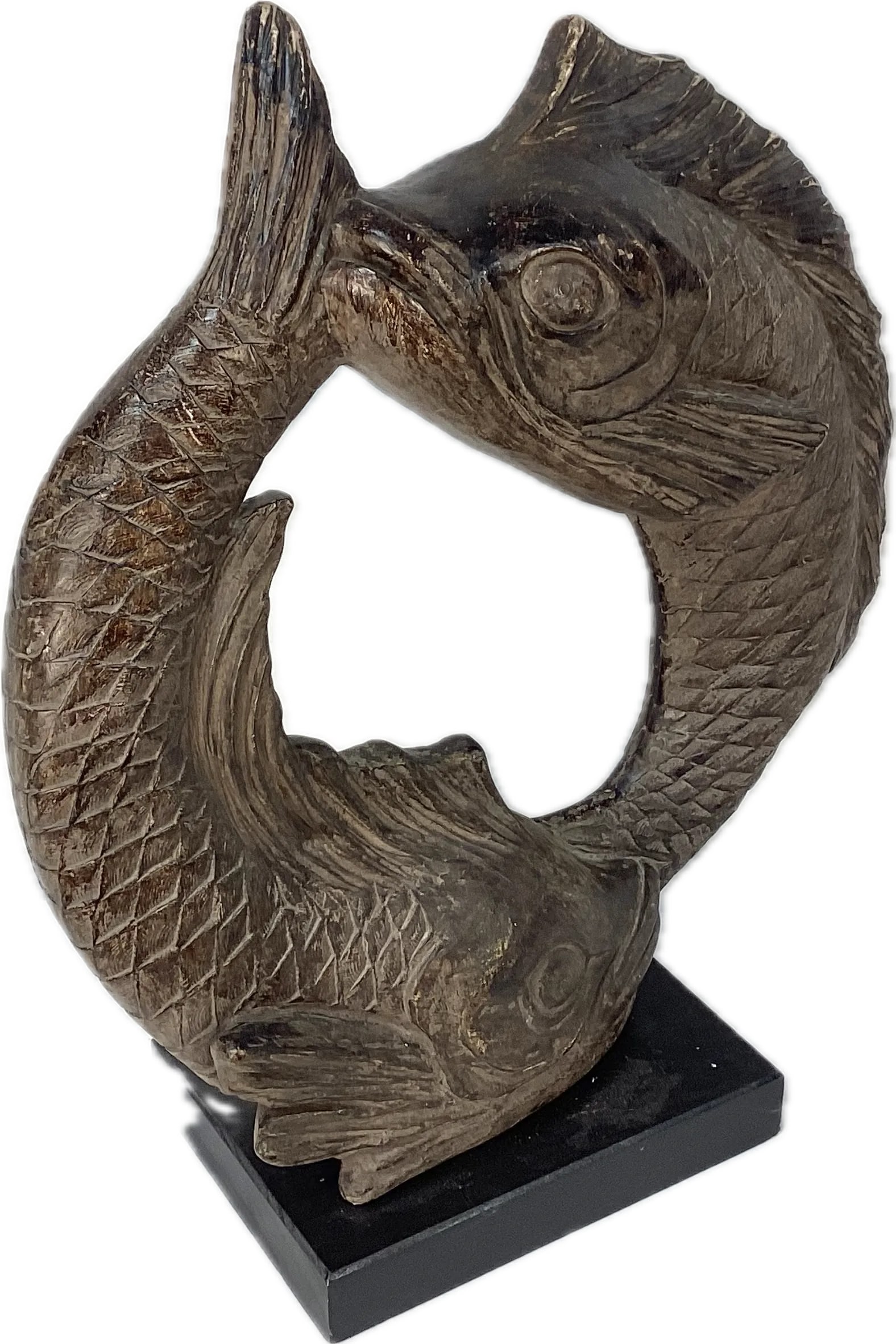 Austin Sculpture by David Fisher Infinity Carp - 4