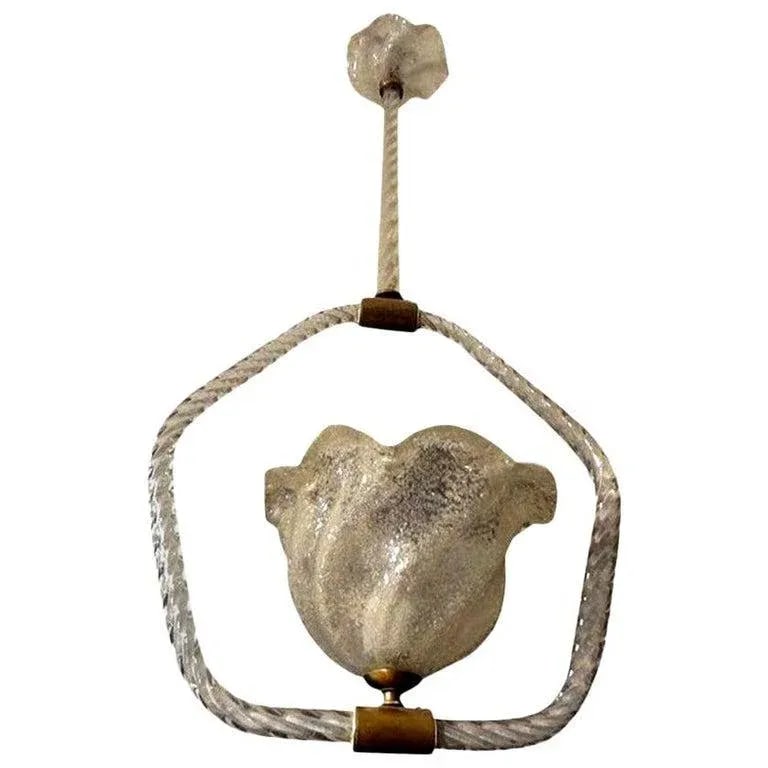 Venini Style Murano Glass Lantern or Chandelier - 9