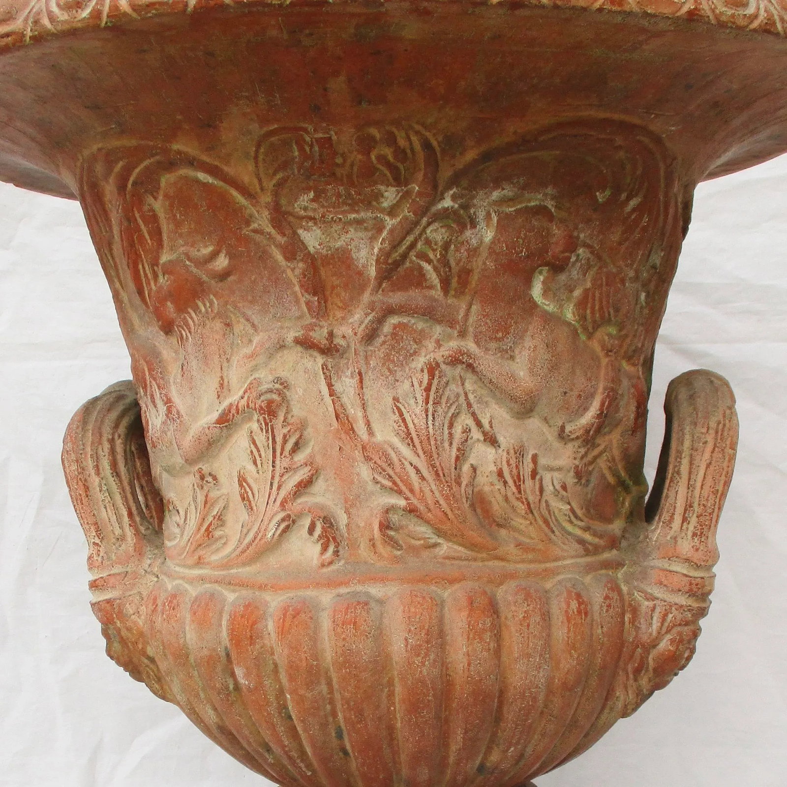 Garden Planter Italian Terra Cotta Classical Urn - 2